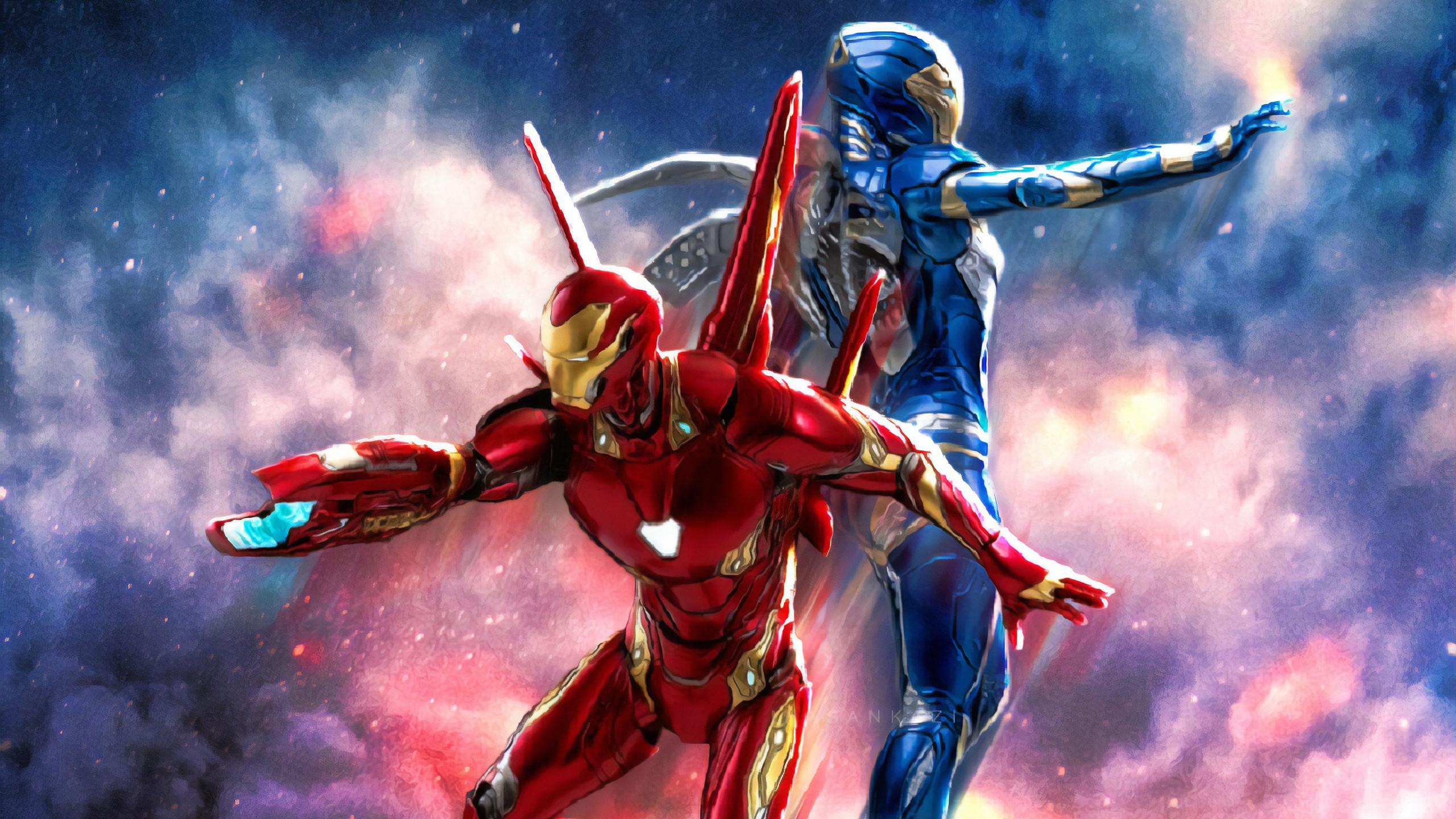 2560x1440 Iron Man And Pepper Potts Rescue Suit, HD Superheroes, 4k Wallpaper, Image, Background, Photo and Picture