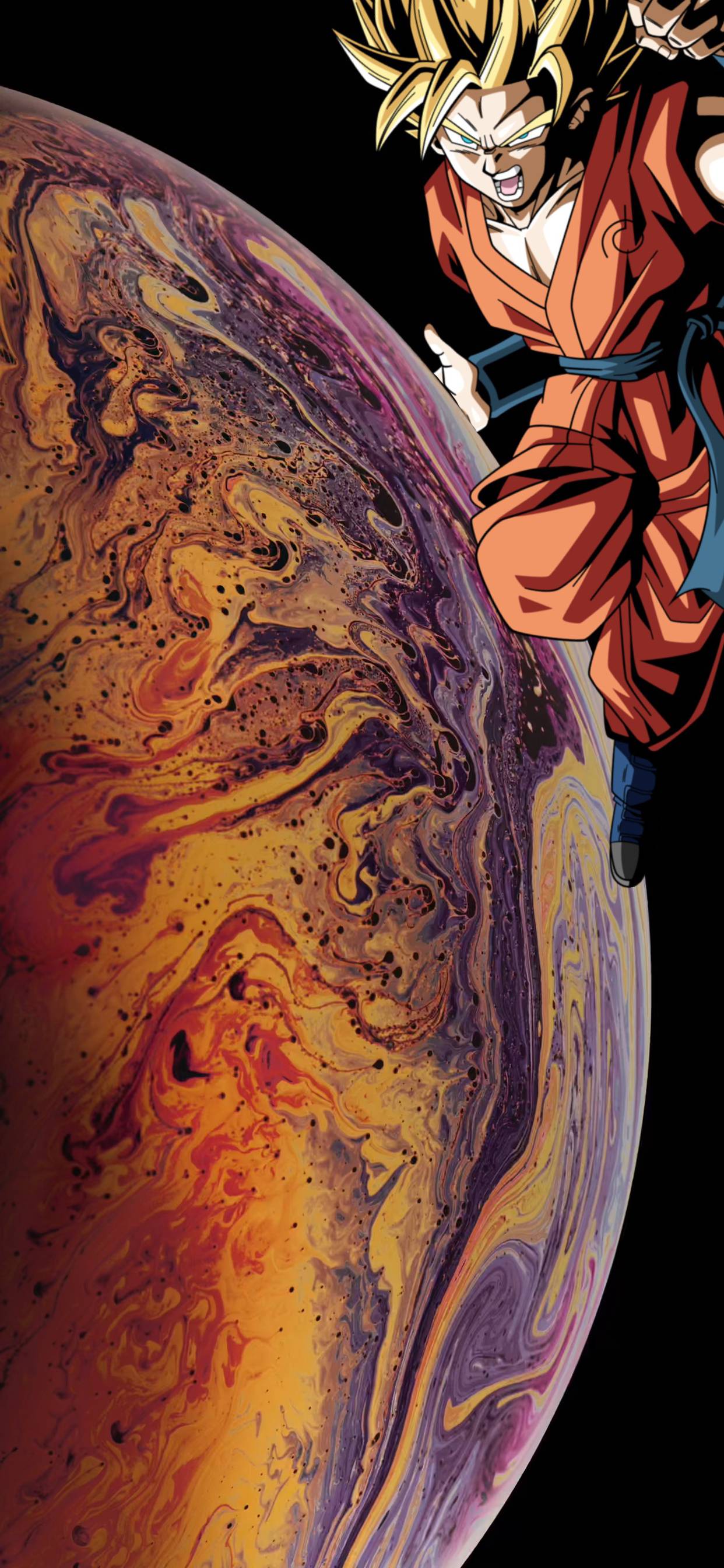 1242x2688 DBZ iPhone Wallpaper