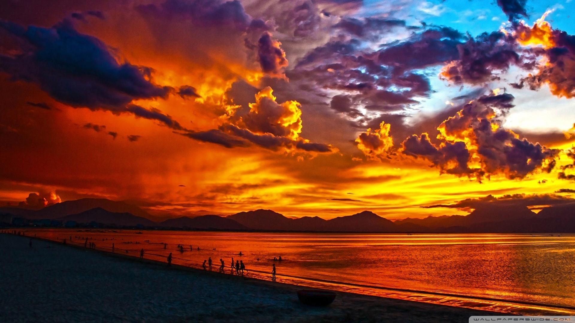 1920x1080 Vietnam Sunset Beach Ultra HD Desktop Background Wallpaper for 4K UHD TV : Widescreen & UltraWide Desktop & Laptop : Tablet