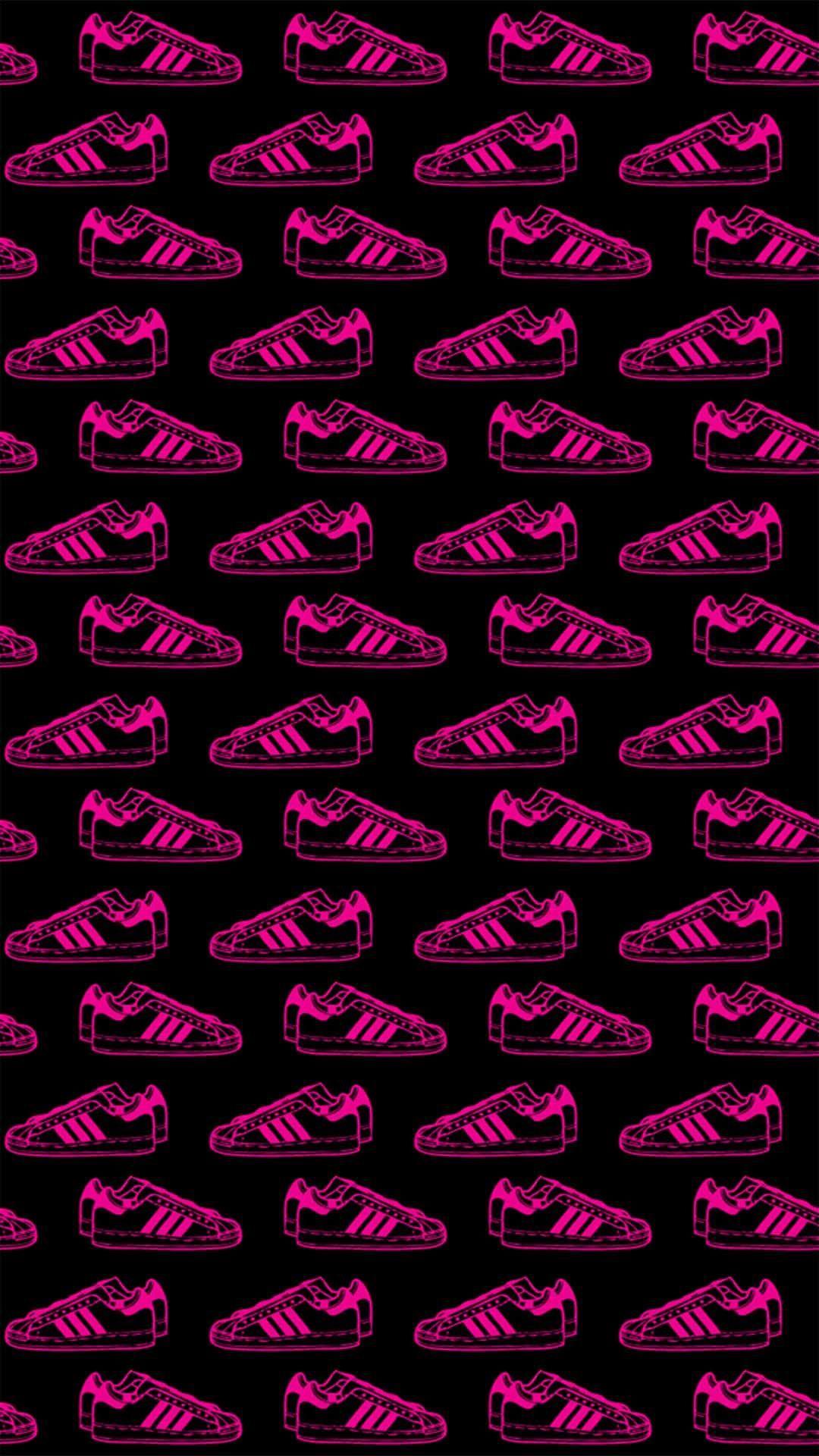 1080x1920 Purple Adidas Wallpaper