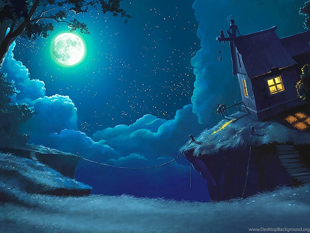 1024x768 Moonlight Desktop Wallpaper HD Wallpaper Background Of Your. Desktop Background