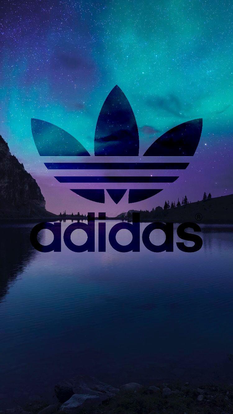 750x1333 Purple Adidas Wallpaper