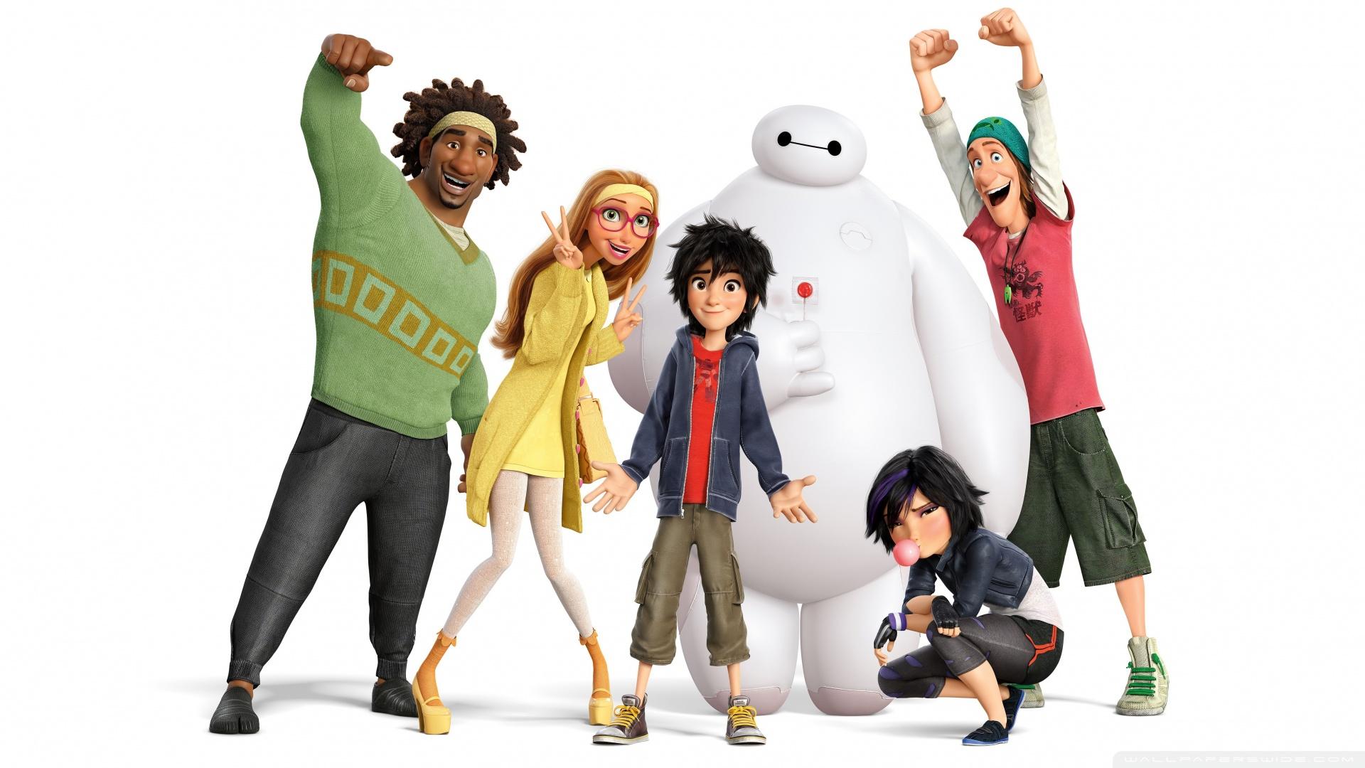 1920x1080 Big Hero 6 Characters Ultra HD Desktop Background Wallpaper for : Widescreen & UltraWide Desktop & Laptop : Multi Display, Dual Monitor : Tablet