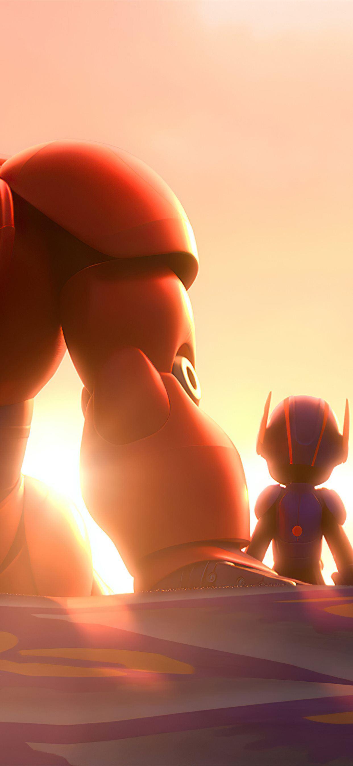 1242x2688 big hero 6 movie art 4k iPhone X Wallpaper Free Download