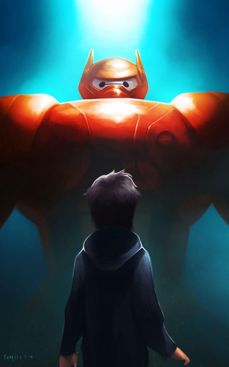 800x1280 Baymax HD iPhone Wallpaper