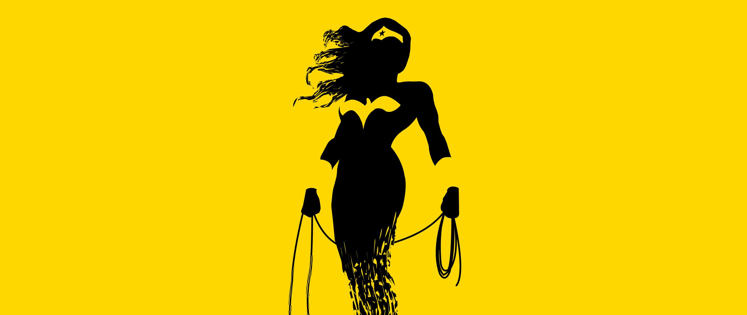 2560x1080 Wonder Woman 8K Minimalist 2560x1080 Resolution Wallpaper, HD Superheroes 4K Wallpaper, Image, Photo and Background