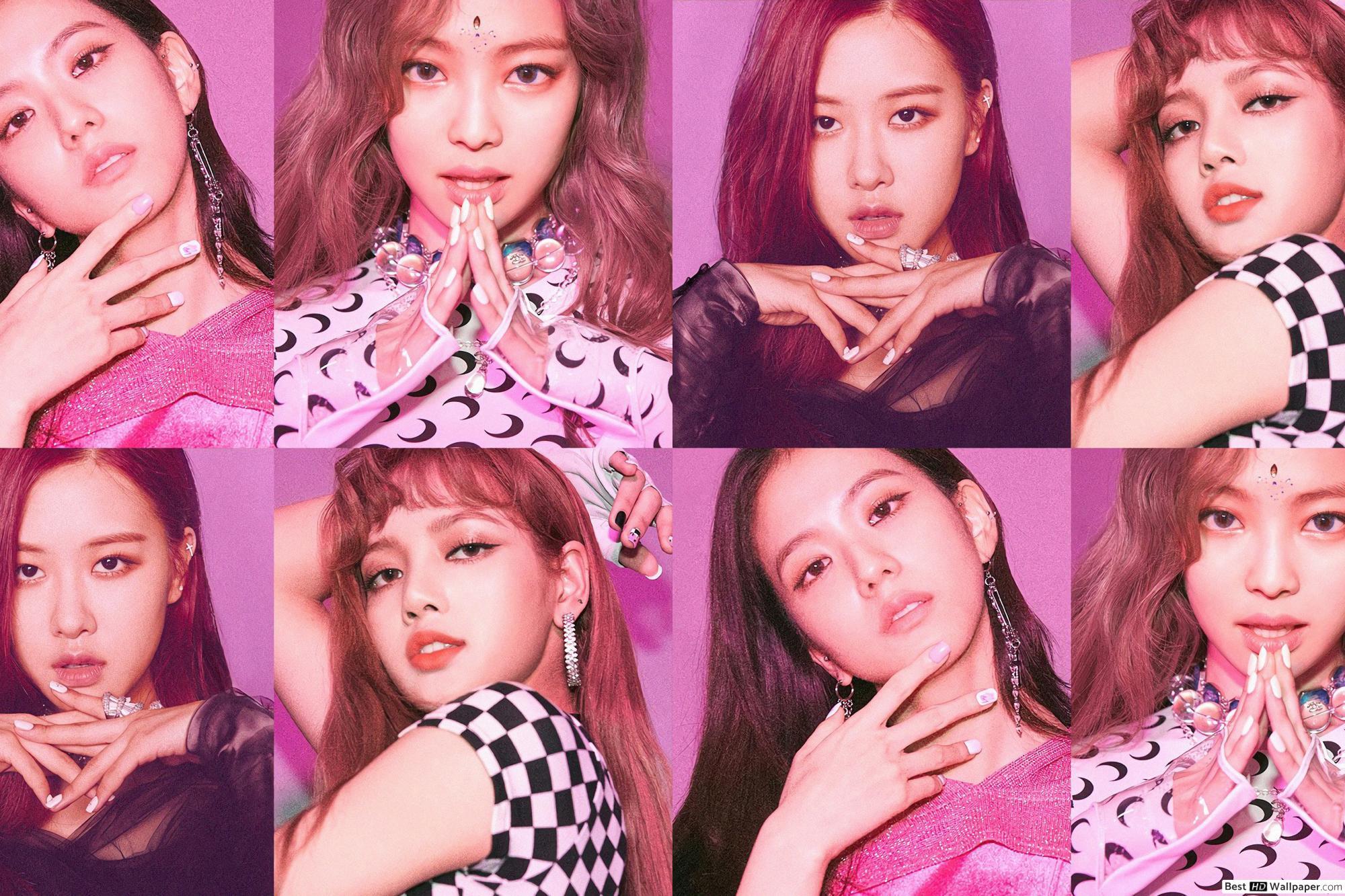 2000x1333 BlackPink Gorgeous Members in 'Square Up' Album photohoot HD wallpaper download