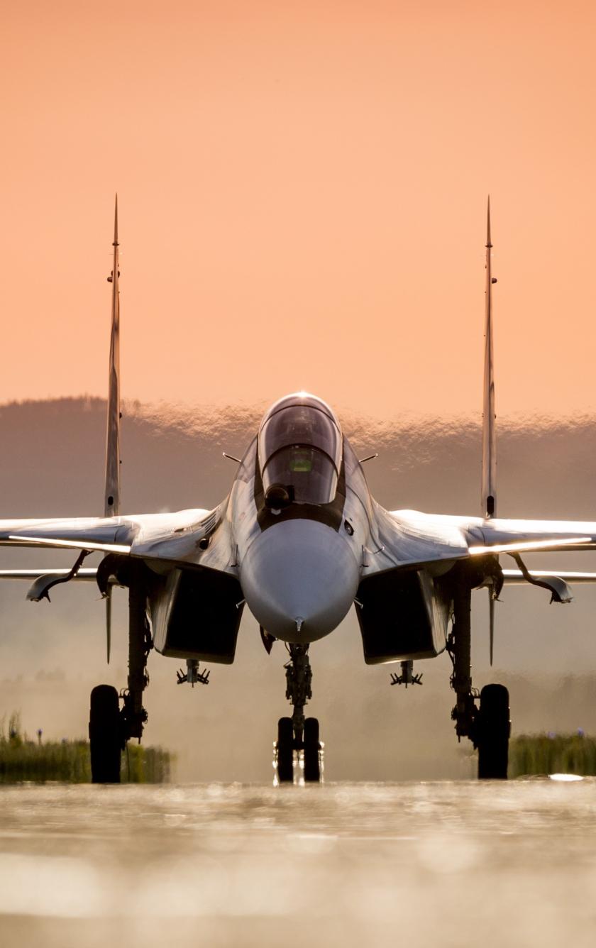 840x1336 Download 840x1336 wallpaper sukhoi su- fighter aircraft, military, plane, iphone iphone 5s, iphone 5c, ipod touch, 840x1336 HD image, background, 420