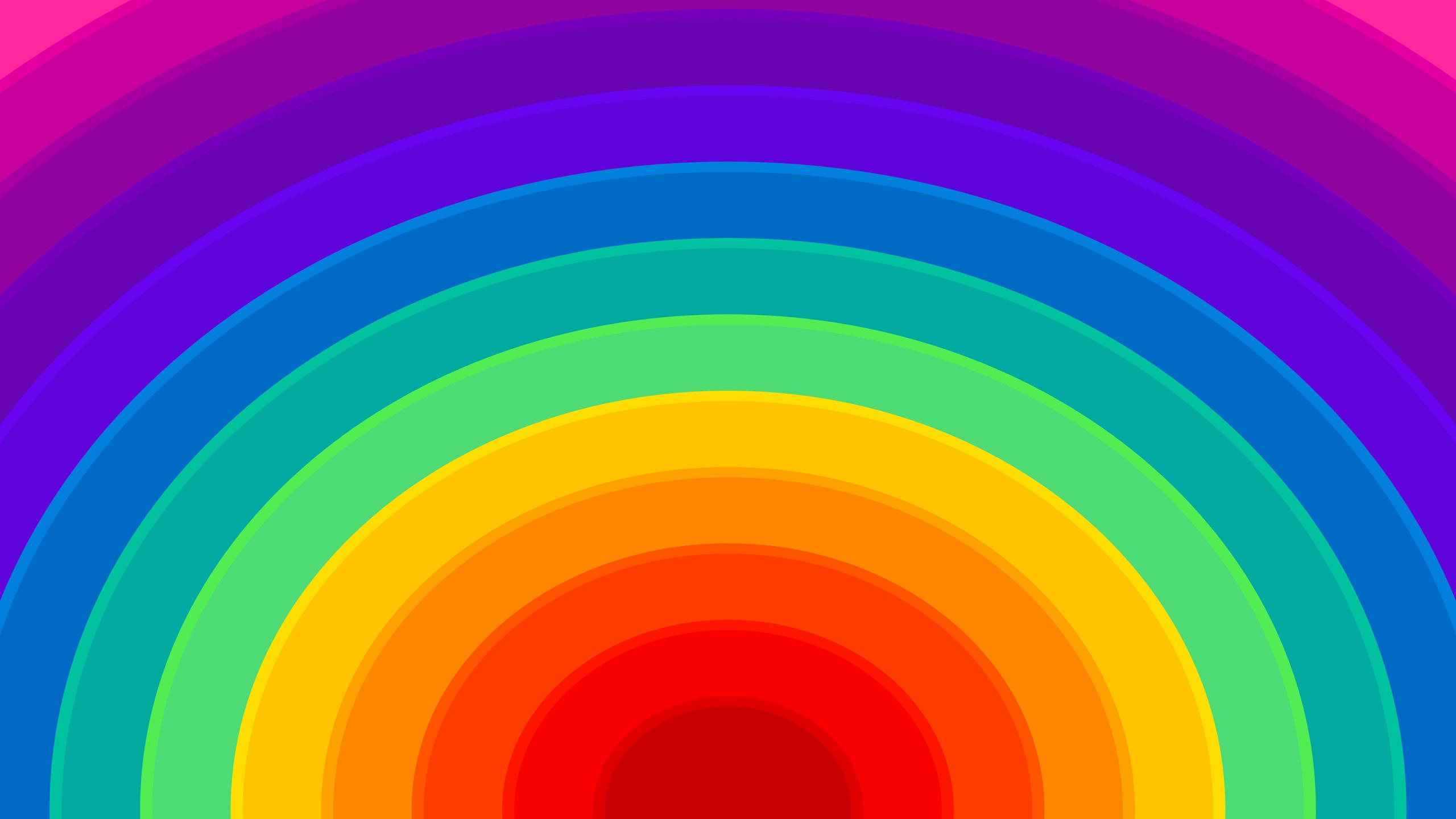 2560x1440 4K Rainbow 1440P Resolution Wallpaper, HD Abstract 4K Wallpaper, Image, Photo and Background