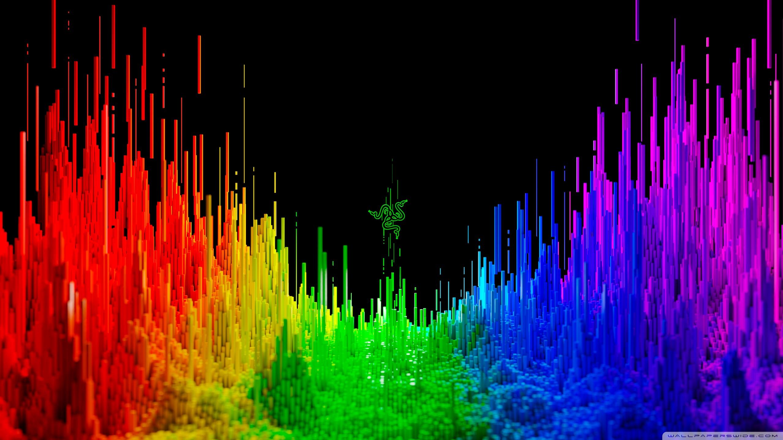 2560x1440 Razer Rainbow Spectrum Background Ultra HD Desktop Background Wallpaper for : Widescreen & UltraWide Desktop & Laptop : Multi Display, Dual & Triple Monitor : Tablet