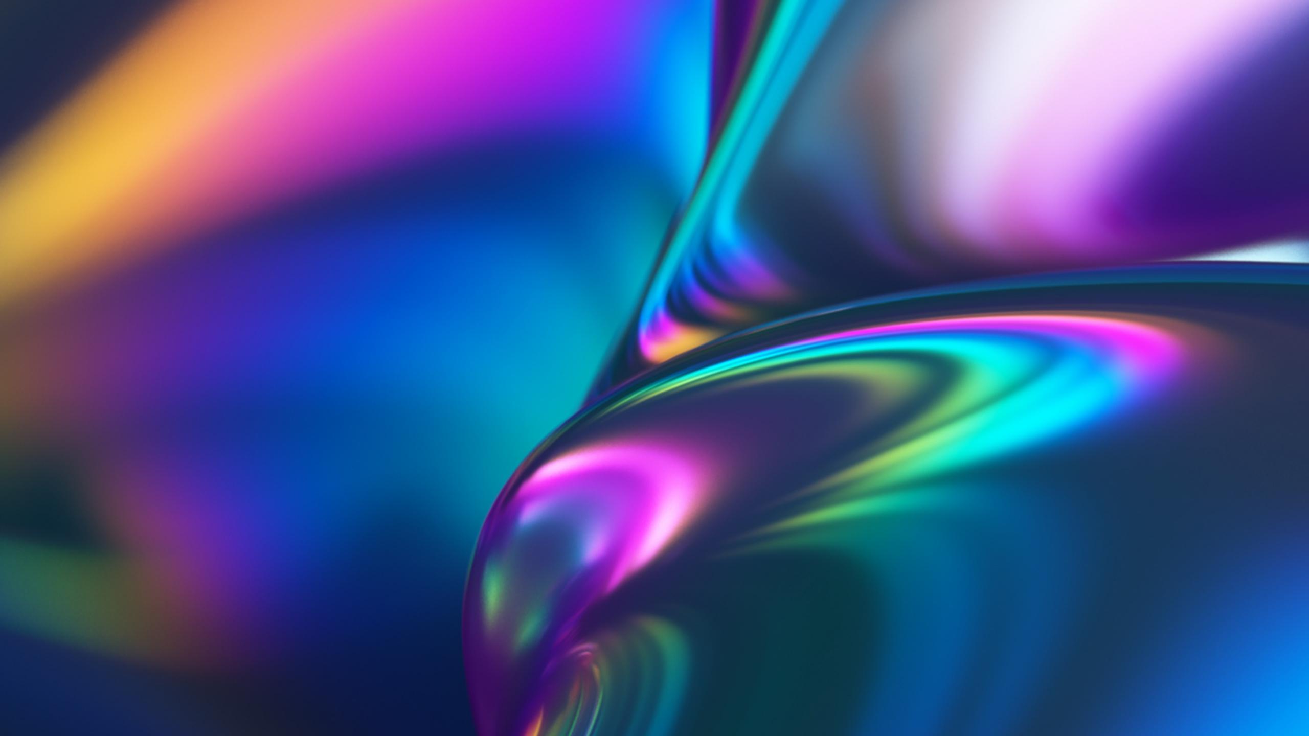 2560x1440 Download Rainbow colors, colorful, abstract, prism, gradients wallpaper, 2560x Dual Wide, Widescreen 16: Widescreen