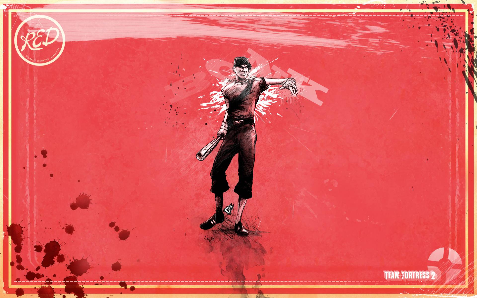 1920x1200 Team Fortress 2 Scout Wallpaper