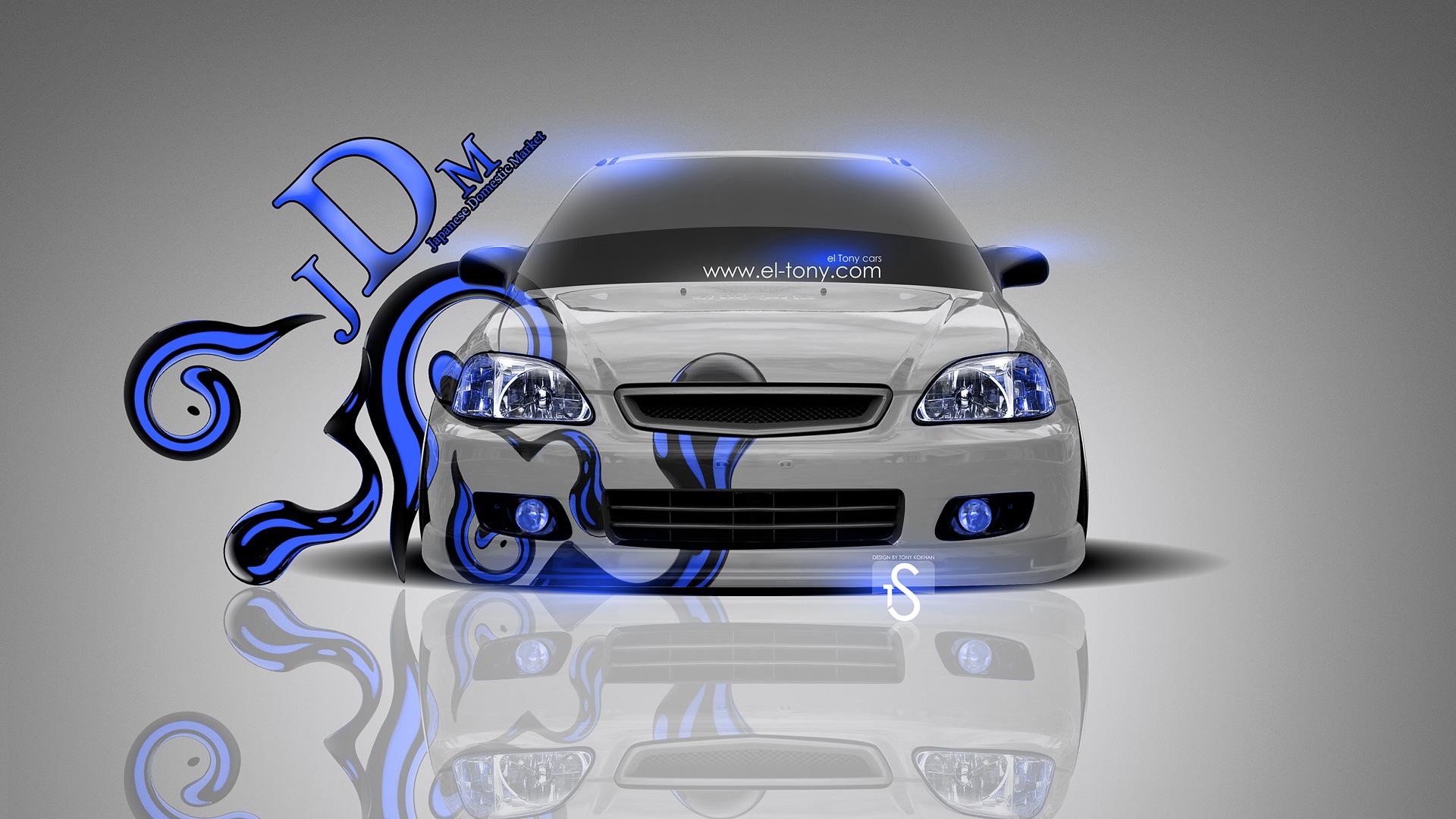 1920x1080 Free download Honda Civic Blue JDM Effects 2014 HD Wallpaper design by Tony Kokhan [1920x1080] for your Desktop, Mobile & Tablet. Explore Honda Civic Wallpaper Honda Civic Si
