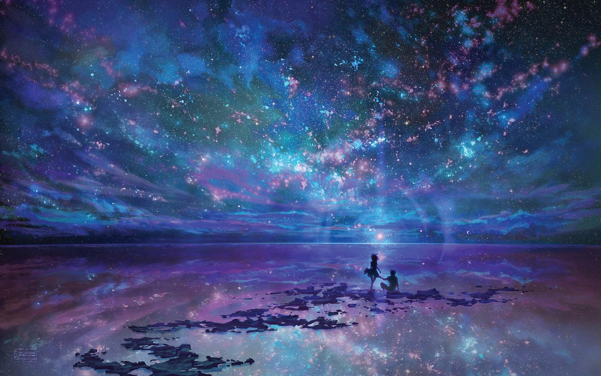 1920x1200 Fantasy Ocean Stars, HD Artist, 4k Wallpaper, Image, Background, Photo and Picture