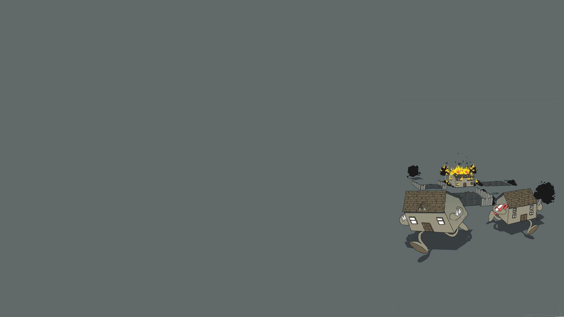 1920x1080 Minimalism Skyrim Background