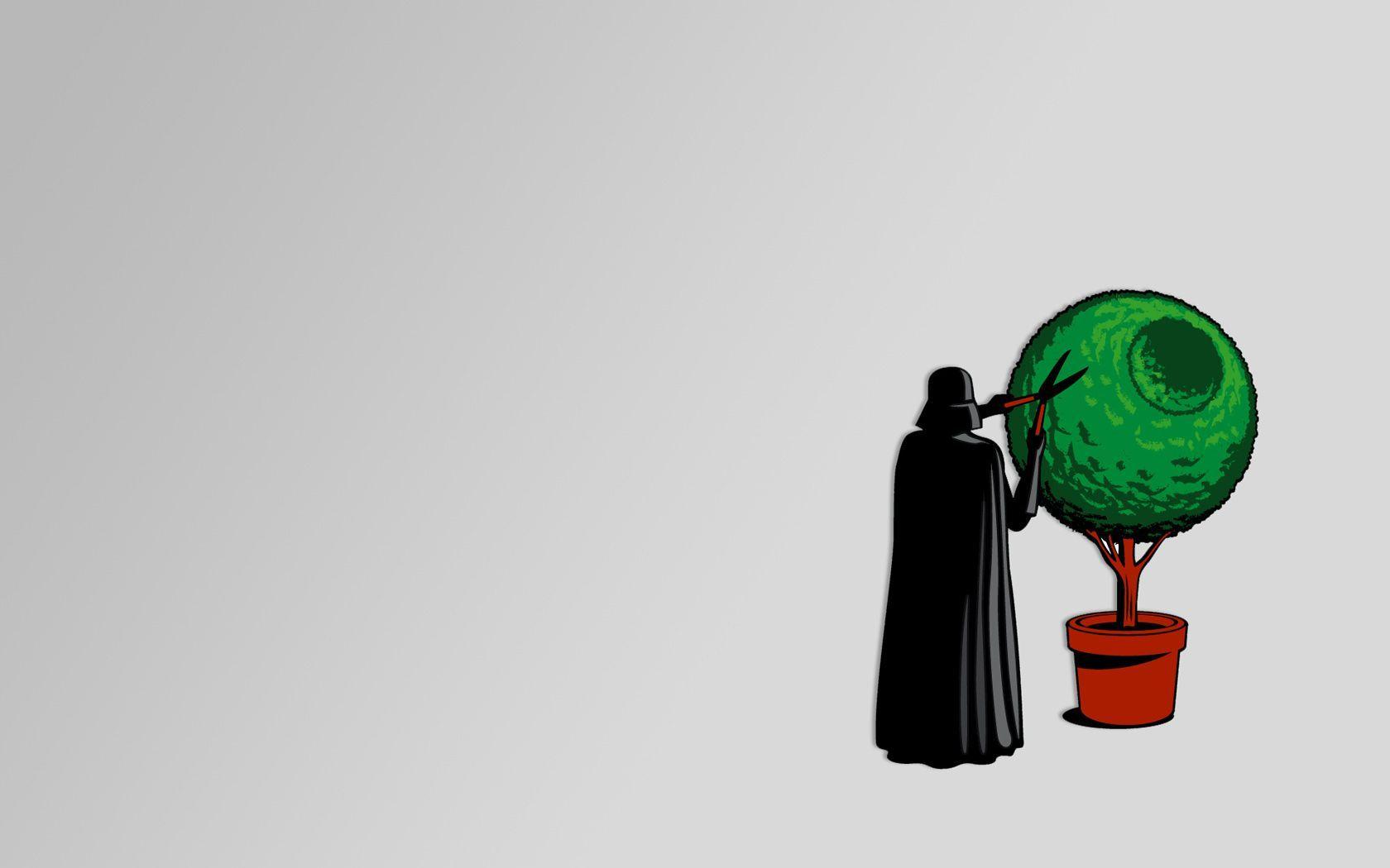 1680x1050 Funny Star Wars Background