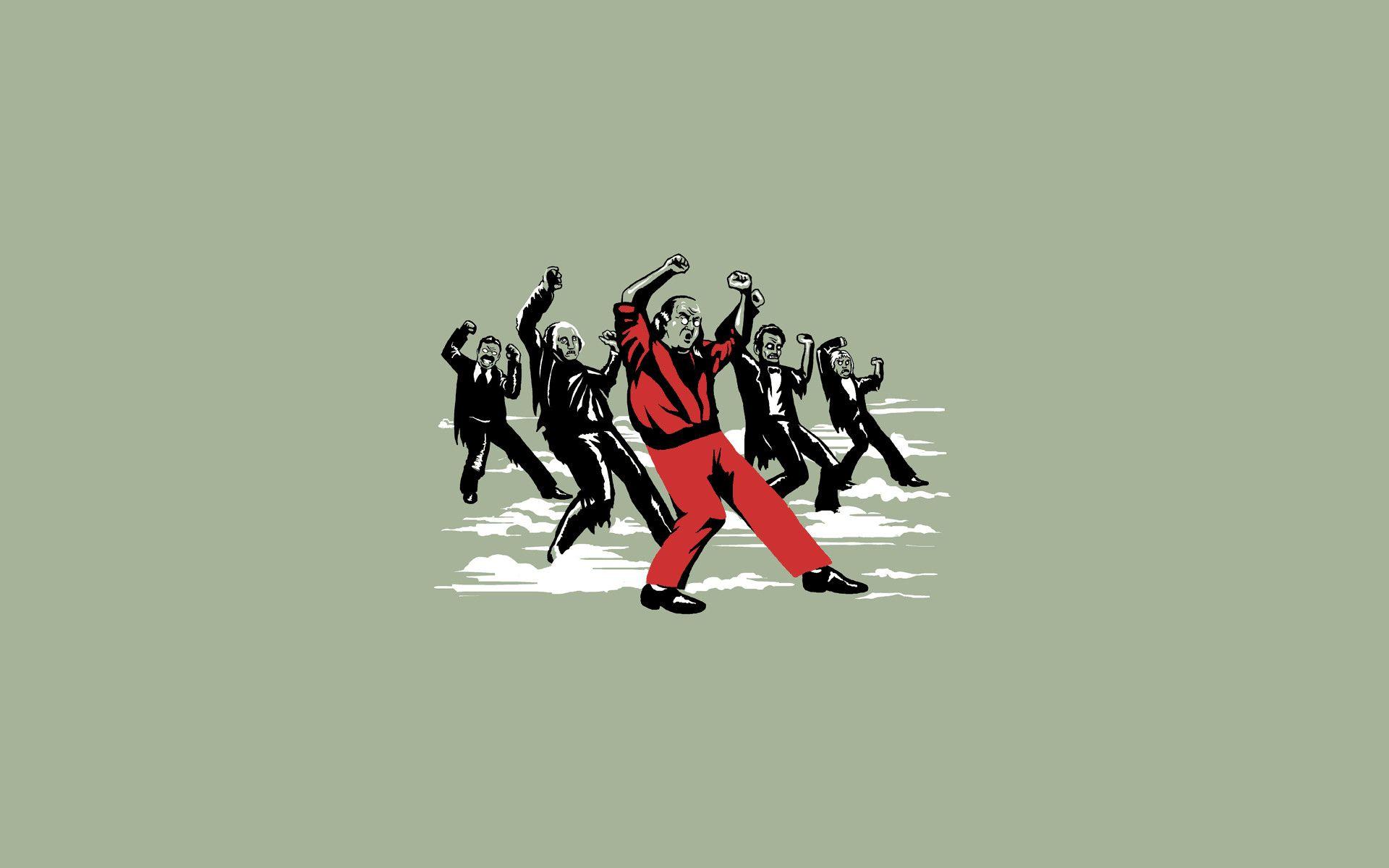 1920x1200 Funny Zombie Wallpaper