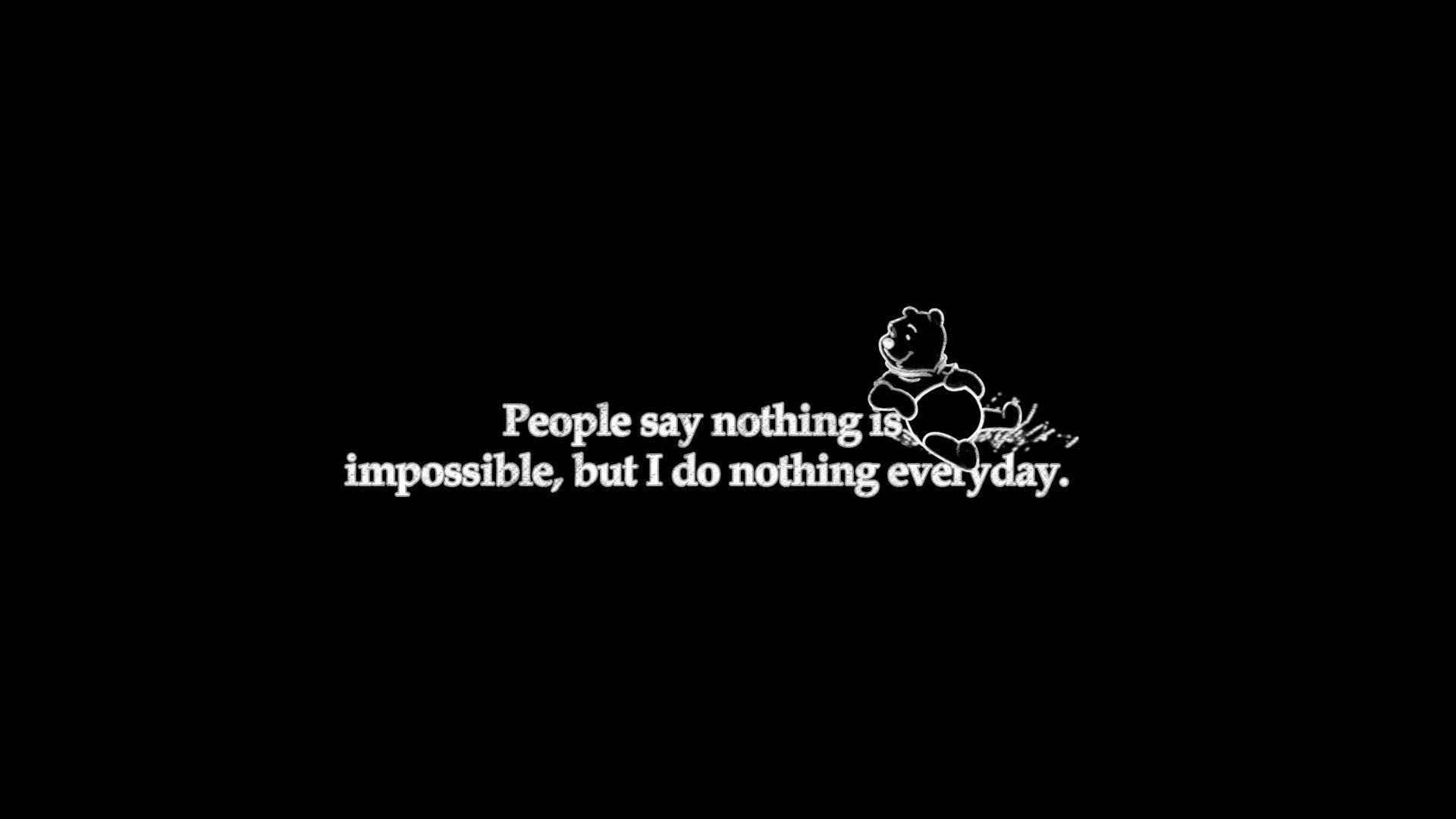 1920x1080 Winnie The Pooh Quotes Wallpaper