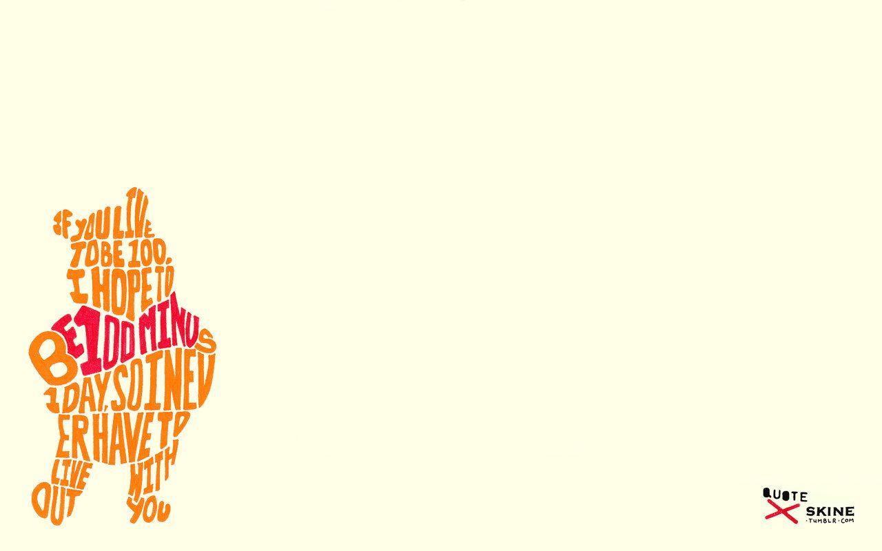 1280x800 Winnie The Pooh Wallpaper Winnie The Pooh Quotes, HD Wallpaper
