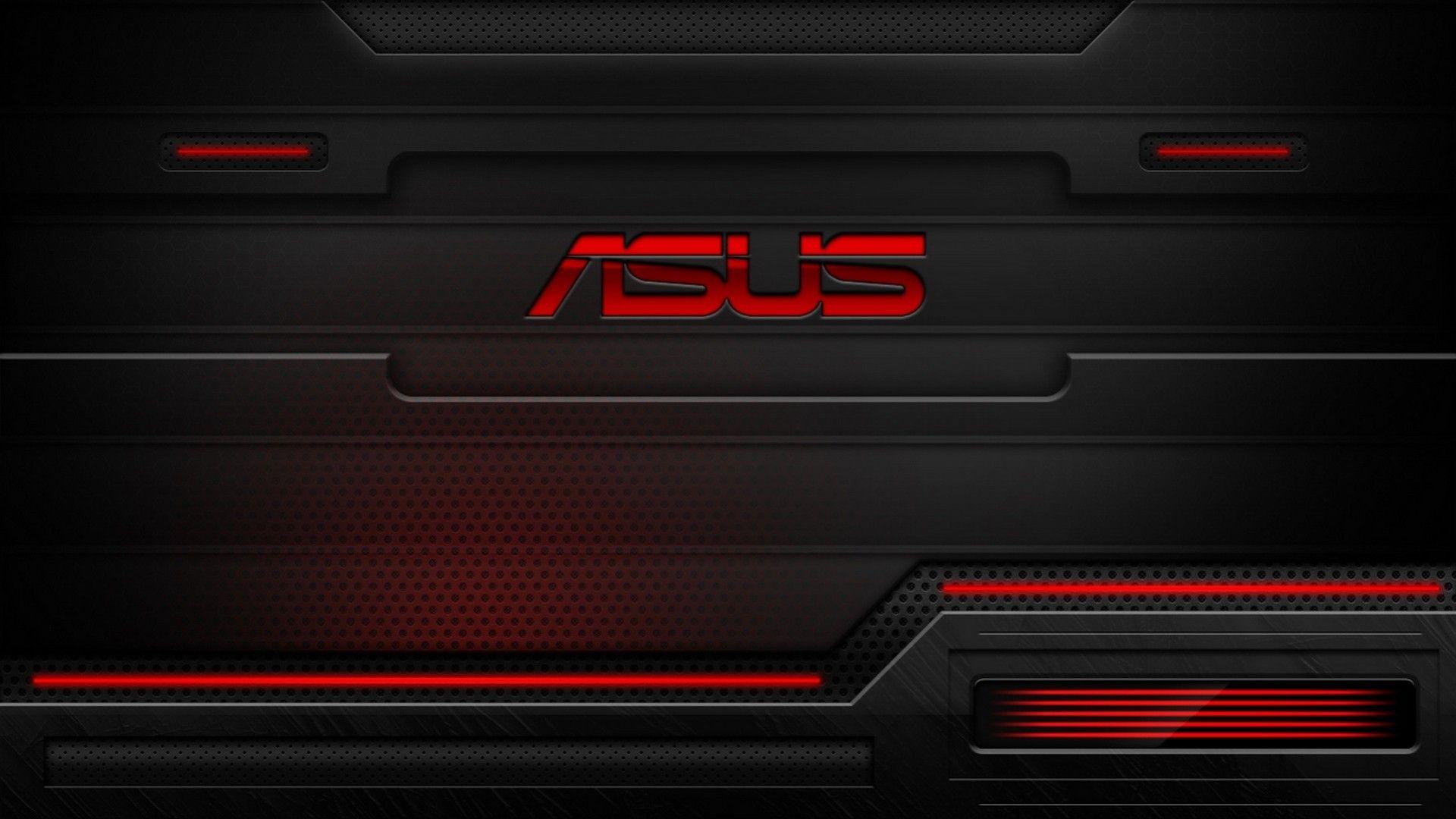1920x1080 Asus Wallpaper Red HD Wallpaper