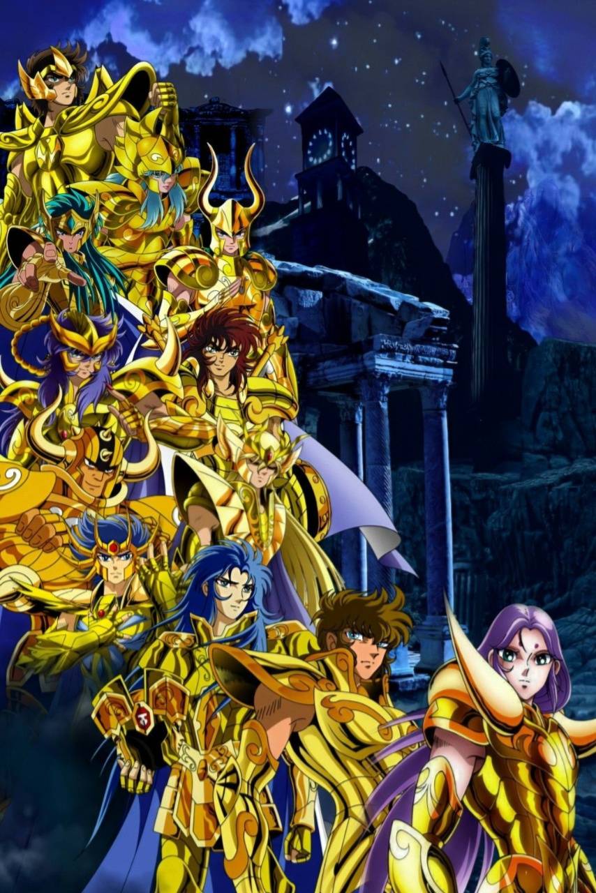 854x1280 Saint Seiya Wallpaper