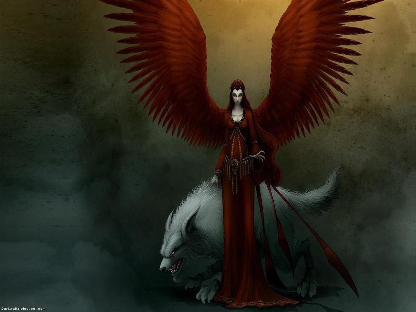 1600x1200 Dark Angel Background