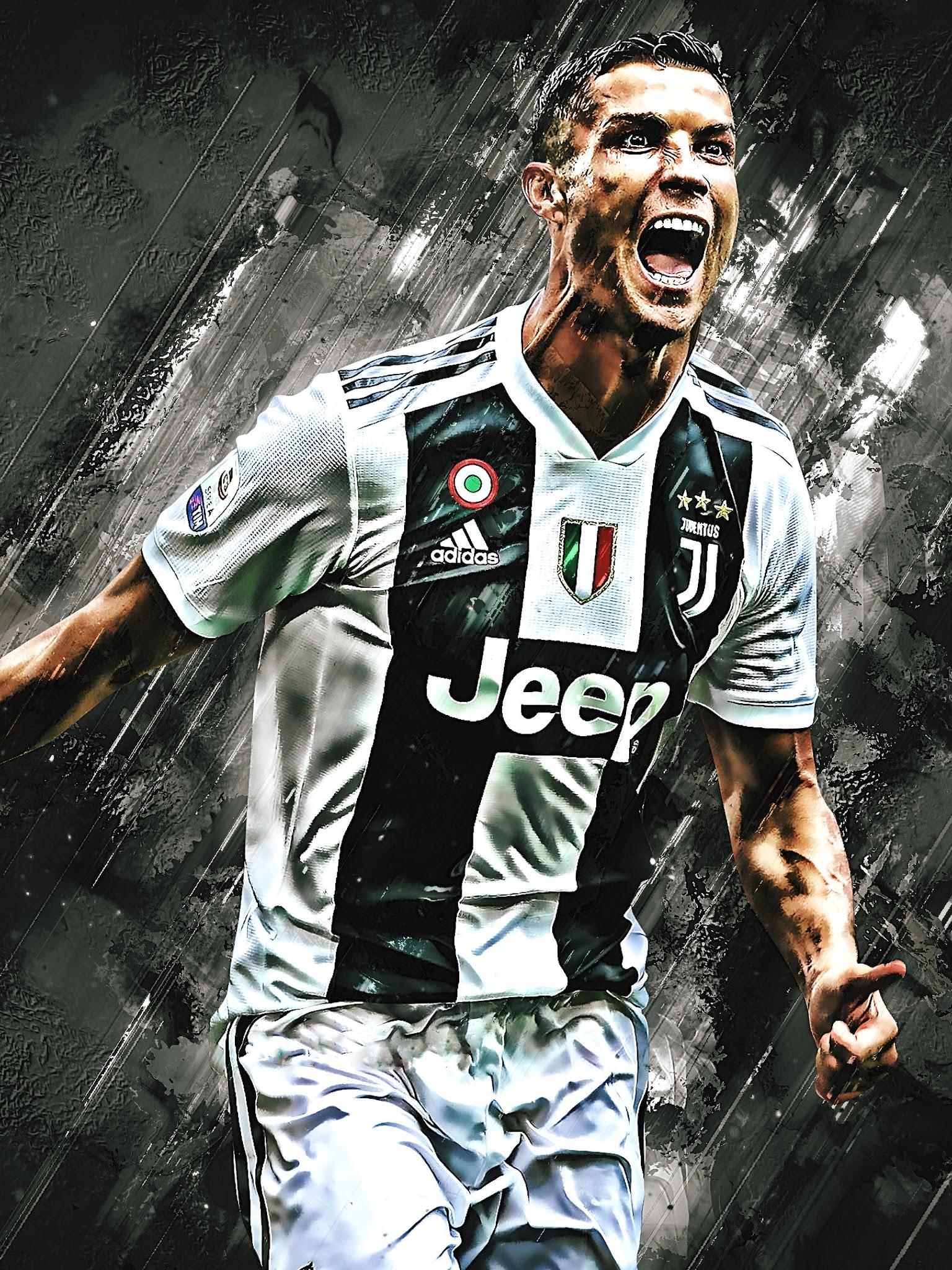 1536x2048 Cristiano Ronaldo Football Player 4K Wallpaper