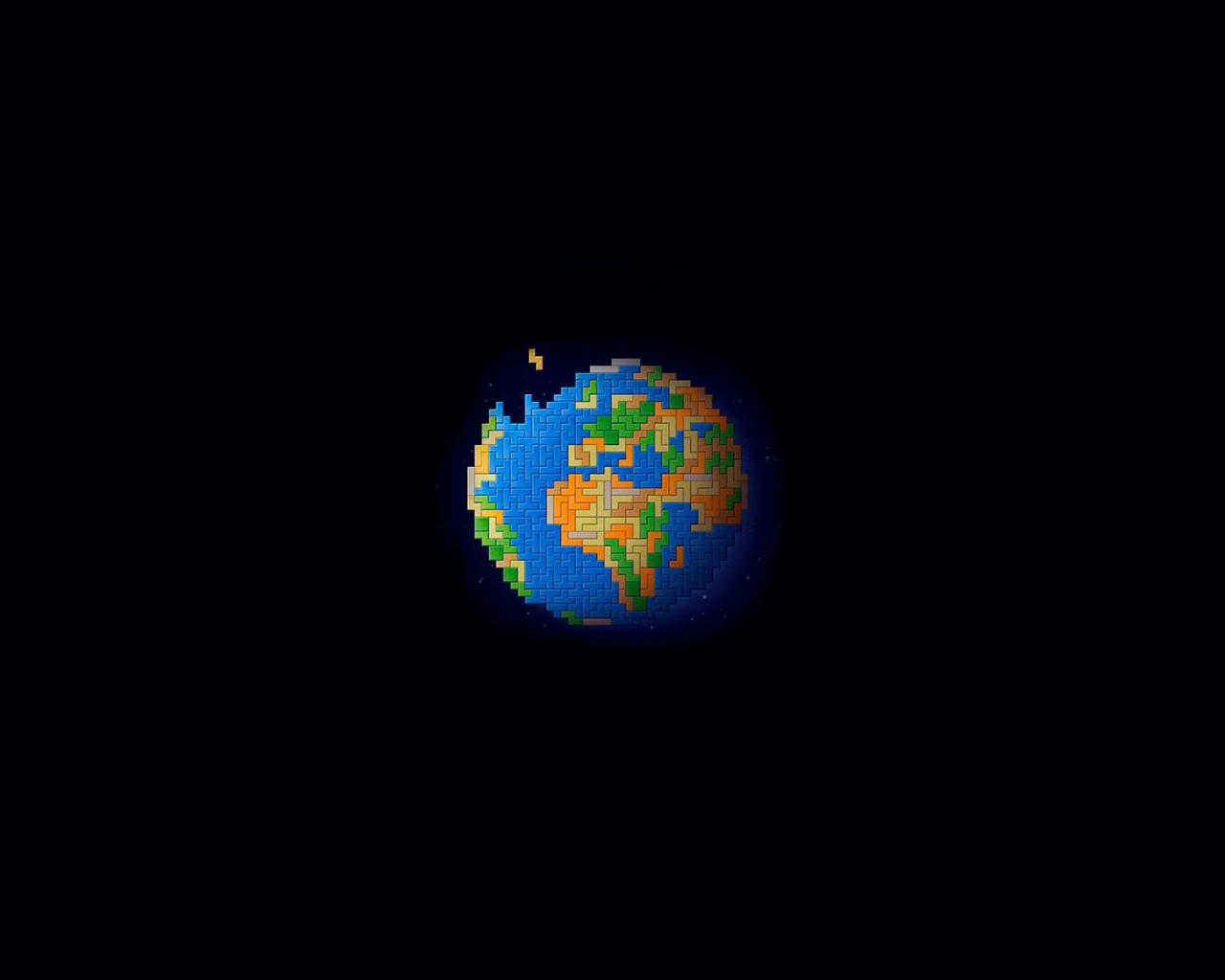 1280x1024 Pixel World desktop PC and Mac wallpaper