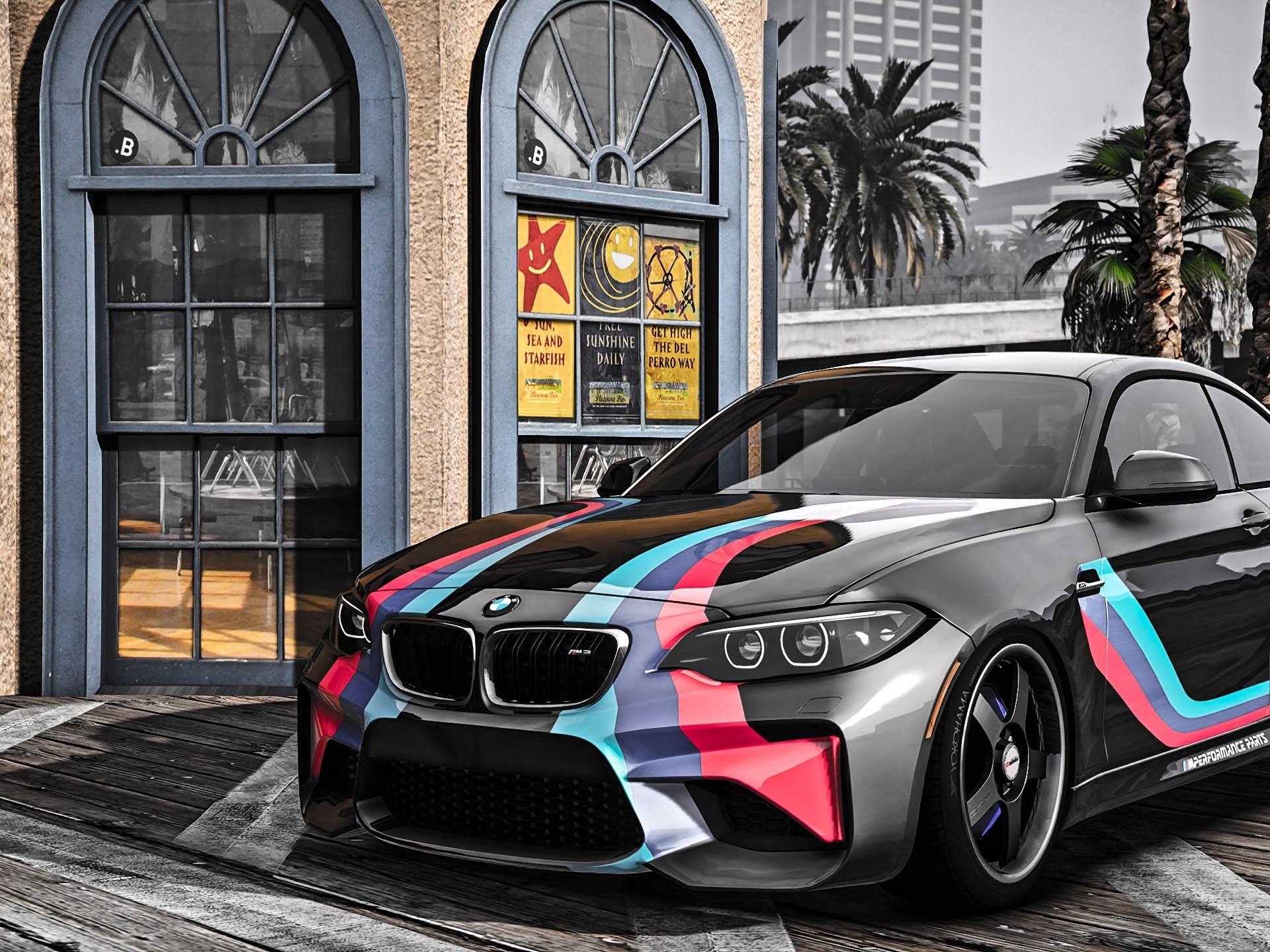 1920x1440 Wallpaper GTA BMW M2 car 2560x1440 QHD Picture, Image