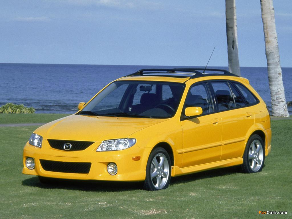 1024x768 Photos of Mazda Protege Wagon (BJ) 2000–03 (1024x768)