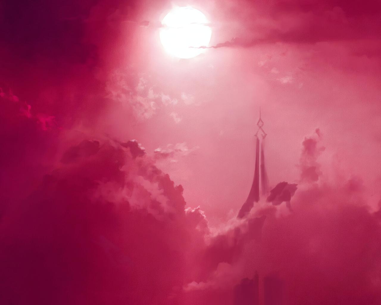1280x1024 Pink Sky Digital Art 1280x1024 Resolution HD 4k Wallpaper, Image, Background, Photo and Picture