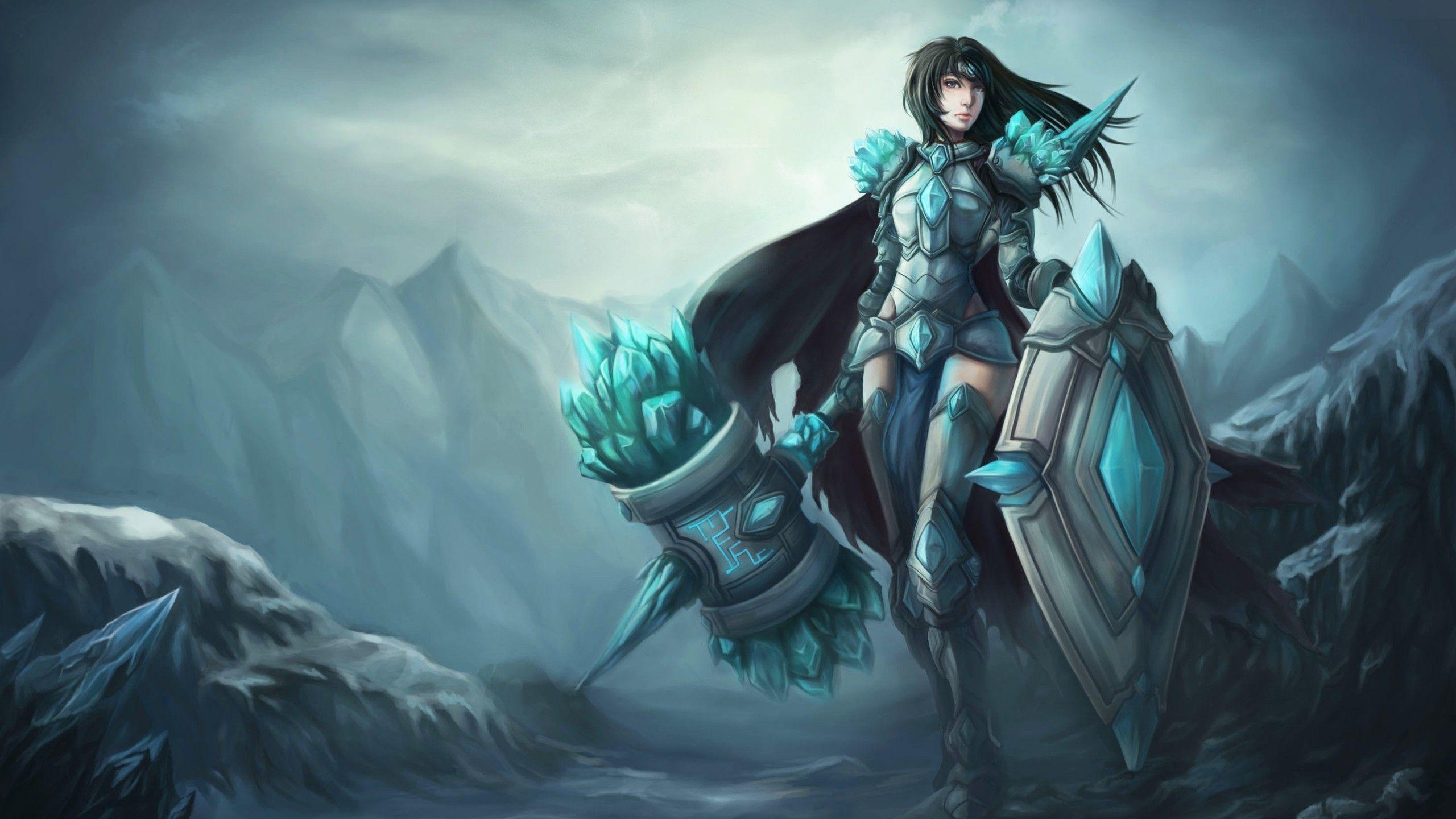 2560x1440 League of Legends Hero Artwork desktop PC and Mac wallpaper