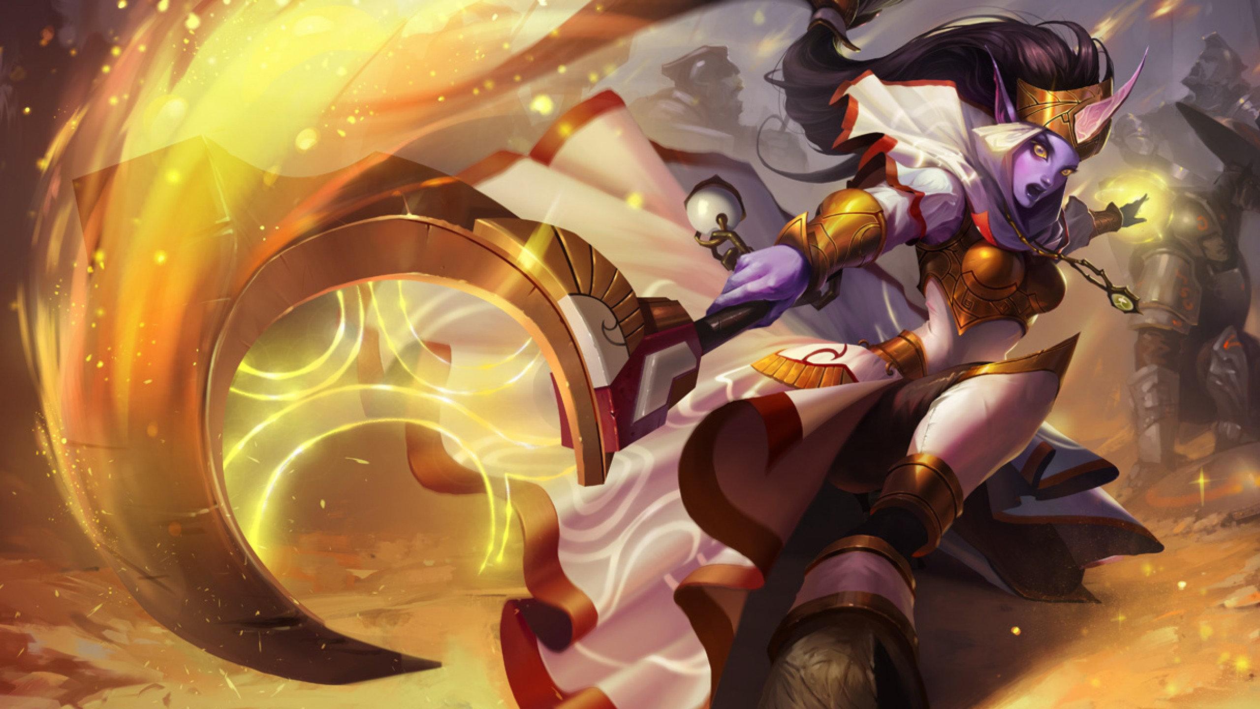 2560x1440 Soraka (League Of Legends) wallpaper 2560x1440 desktop background