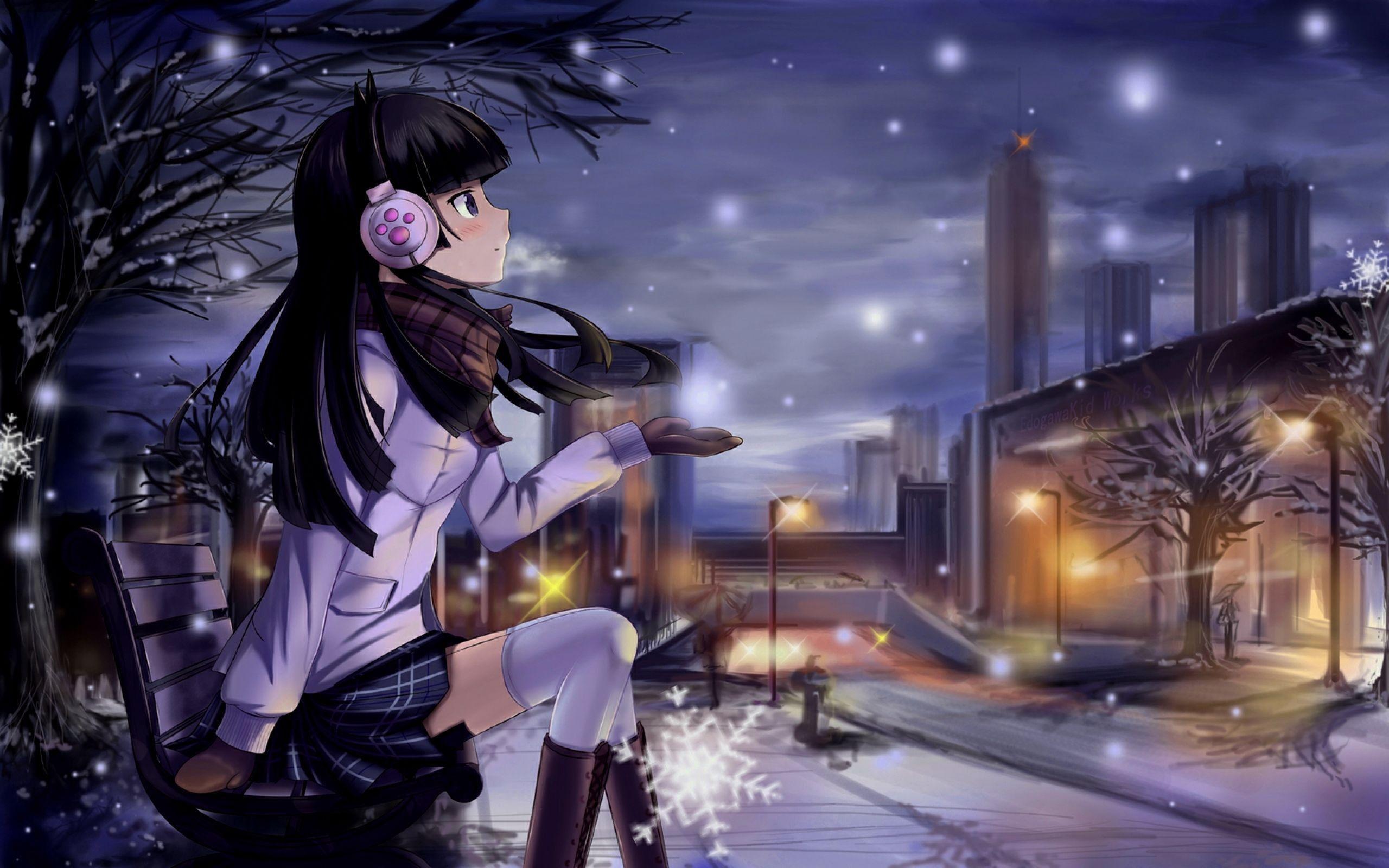2560x1600 Beautiful Anime Wallpaper .