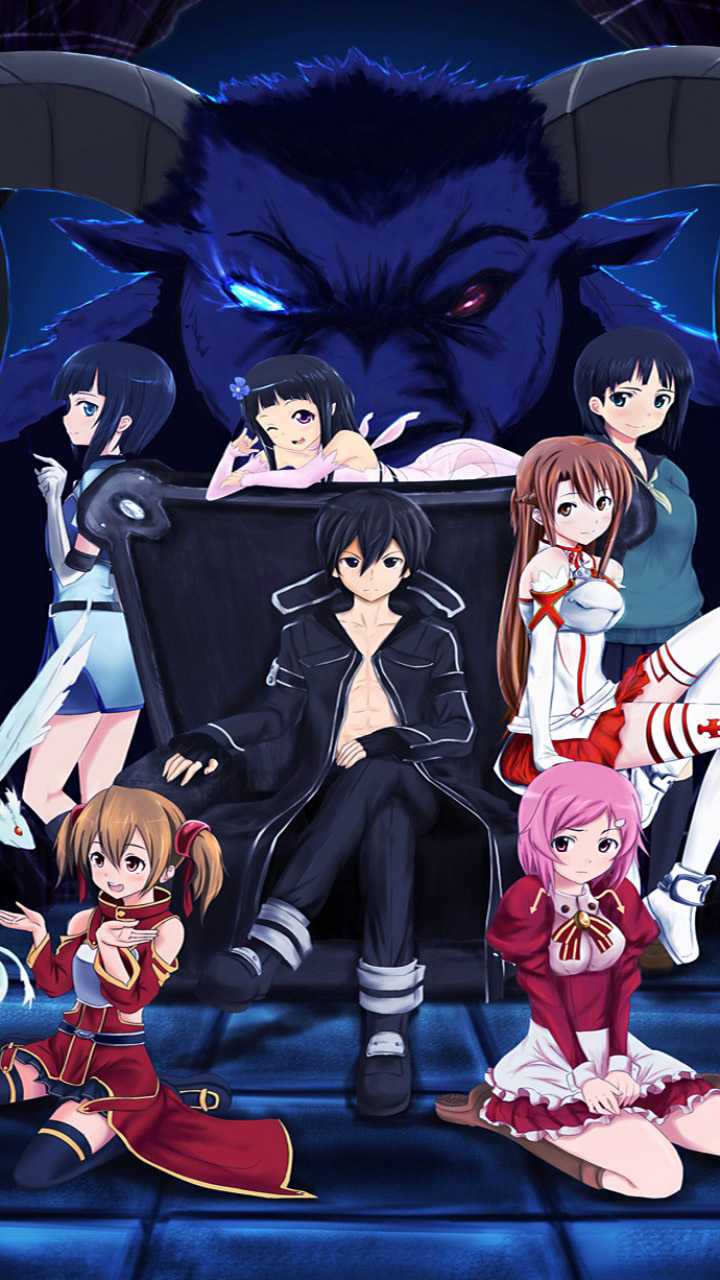720x1280 Sword Art Online Wallpaper