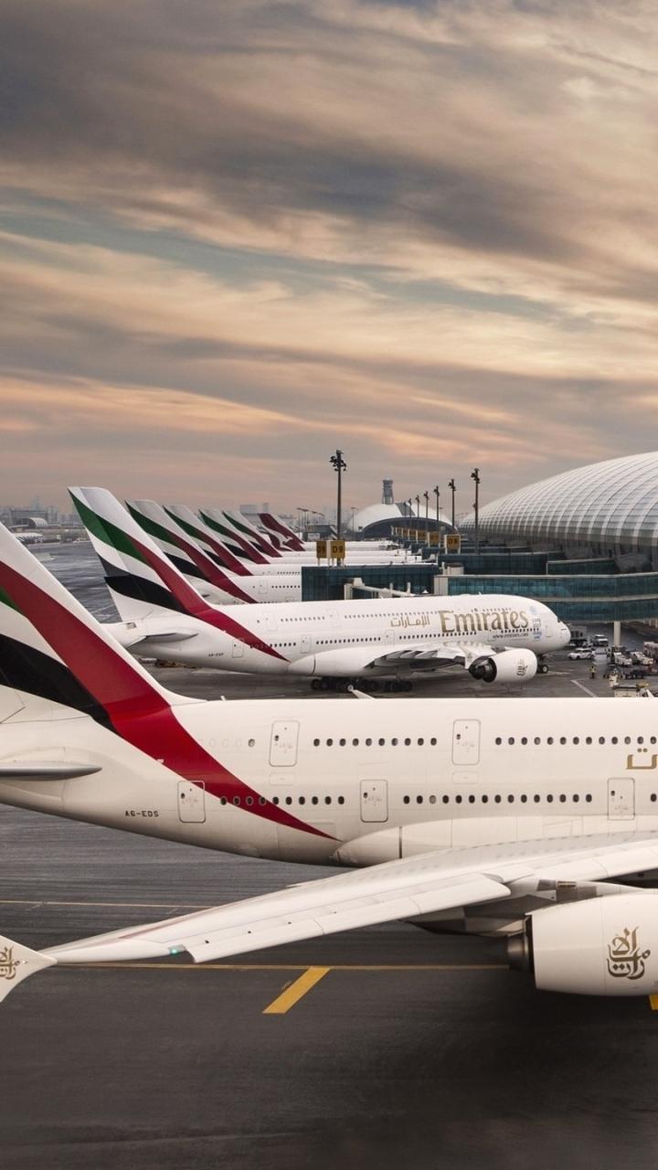 Emirates A380 Wallpapers Top Free Emirates A380 Backgrounds