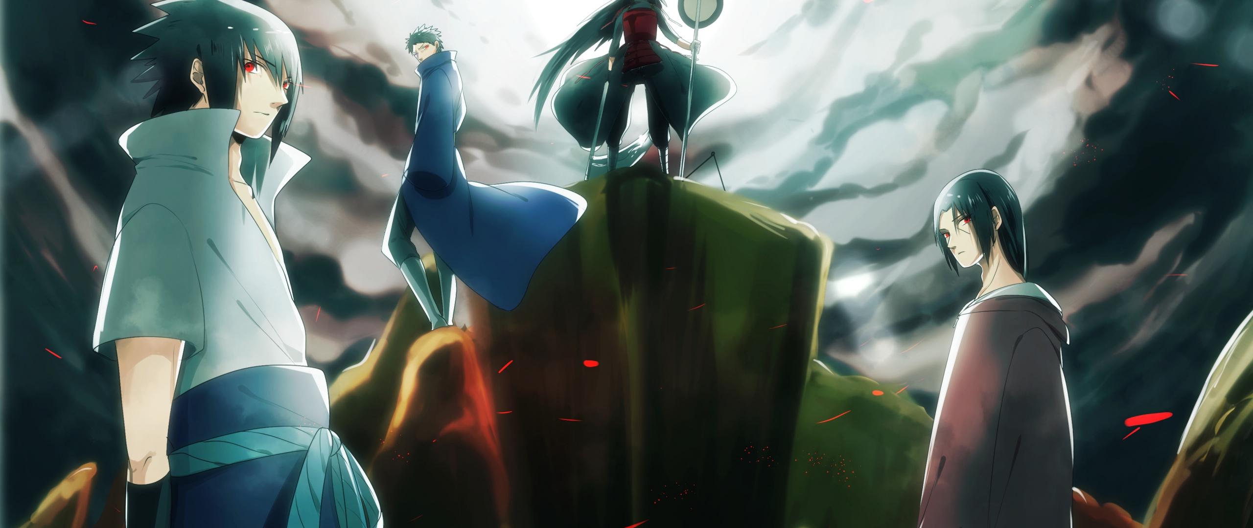 2560x1080 Desktop Wallpaper Naruto Sasuke Madara Uchiha Clan Itachi Obito, HD Image, Picture, Background, Zjt Ev