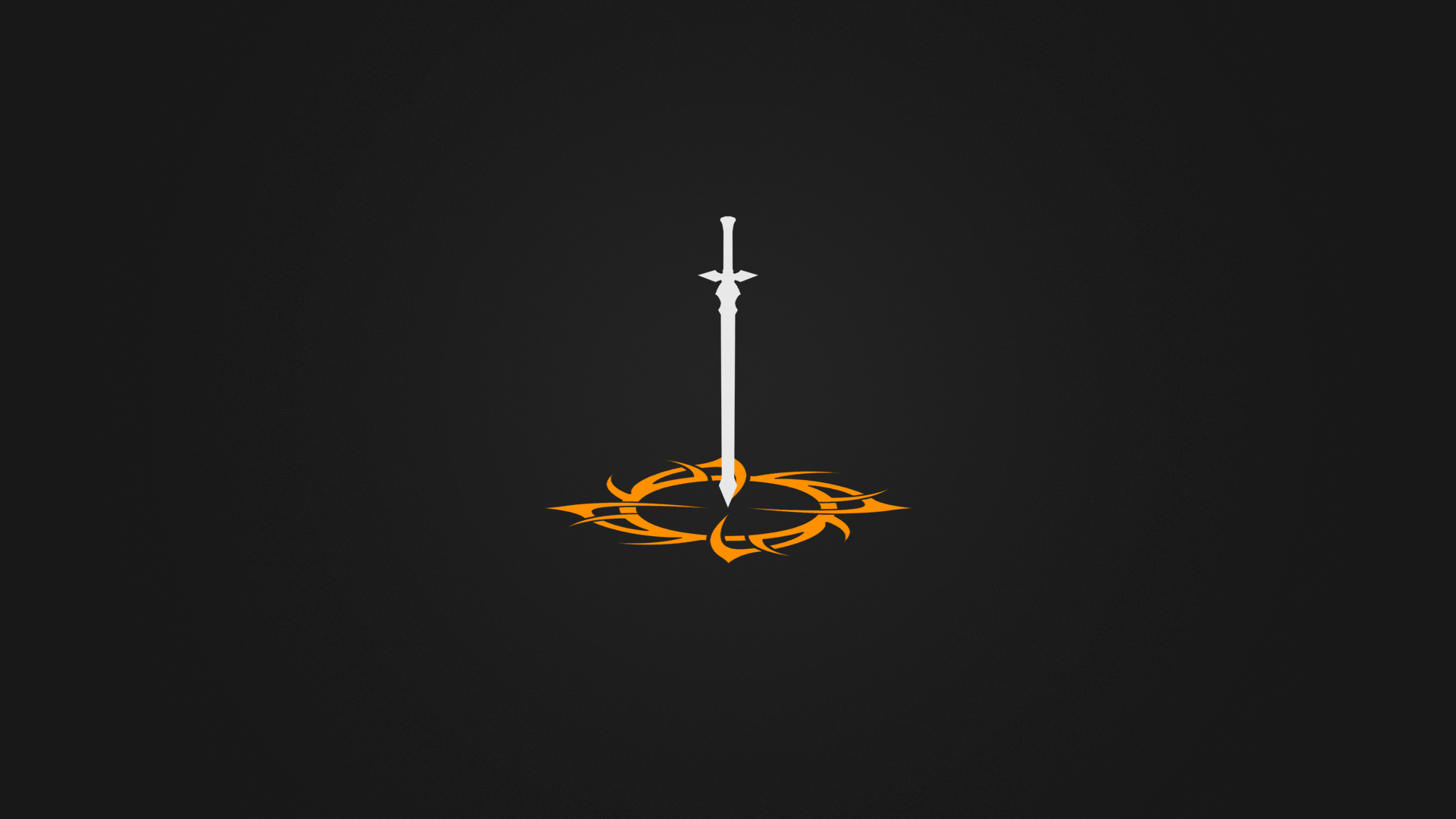 1920x1080 Desktop Wallpaper Minimal White Sword, HD Image, Picture, Background, Lgy 4p