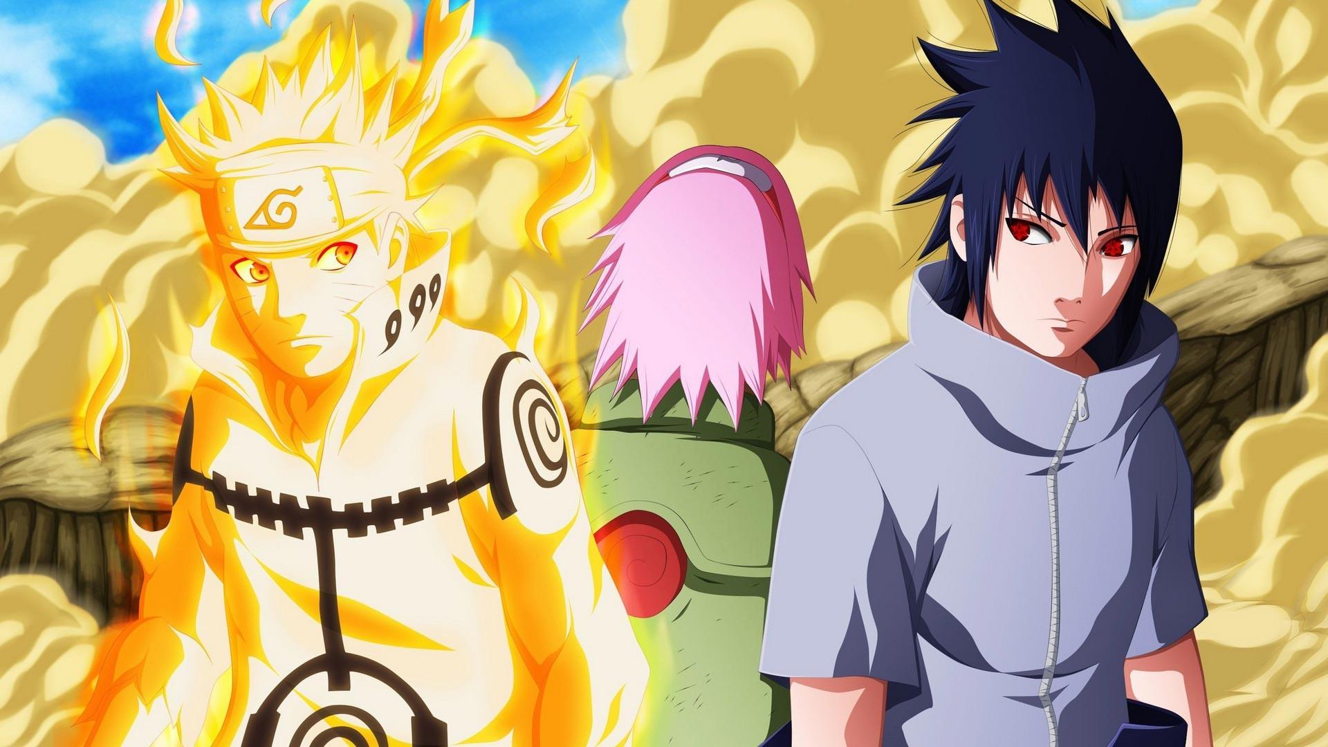 1920x1080 Naruto Sasuke Sakura Vs Madara HD Naruto Wallpaper