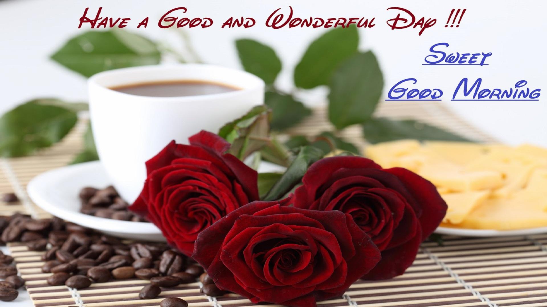1920x1080 Sweet Good Morning HD free wallpaper for desktop