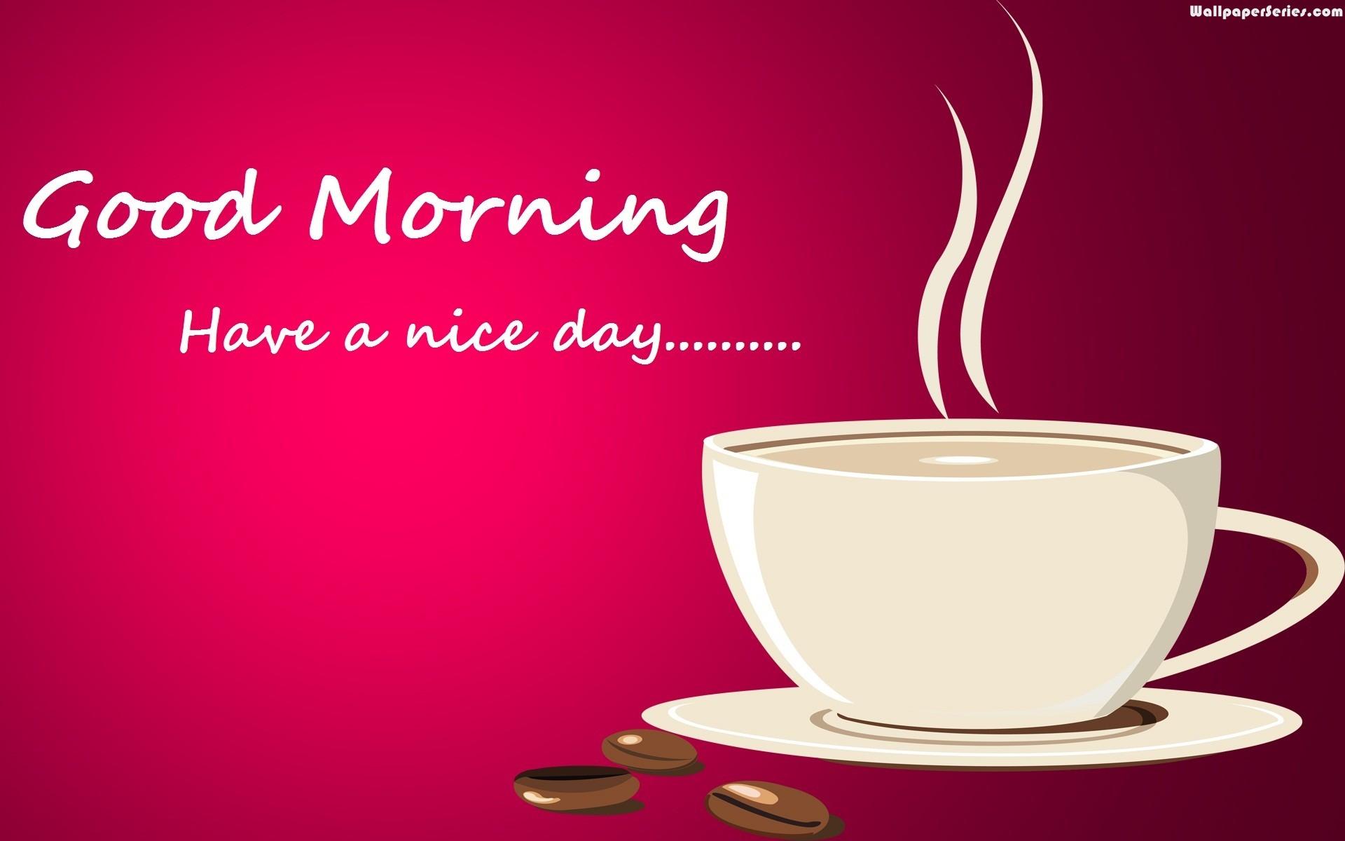 1920x1200 Cup Good Morning Quotes Wallpaper 05706