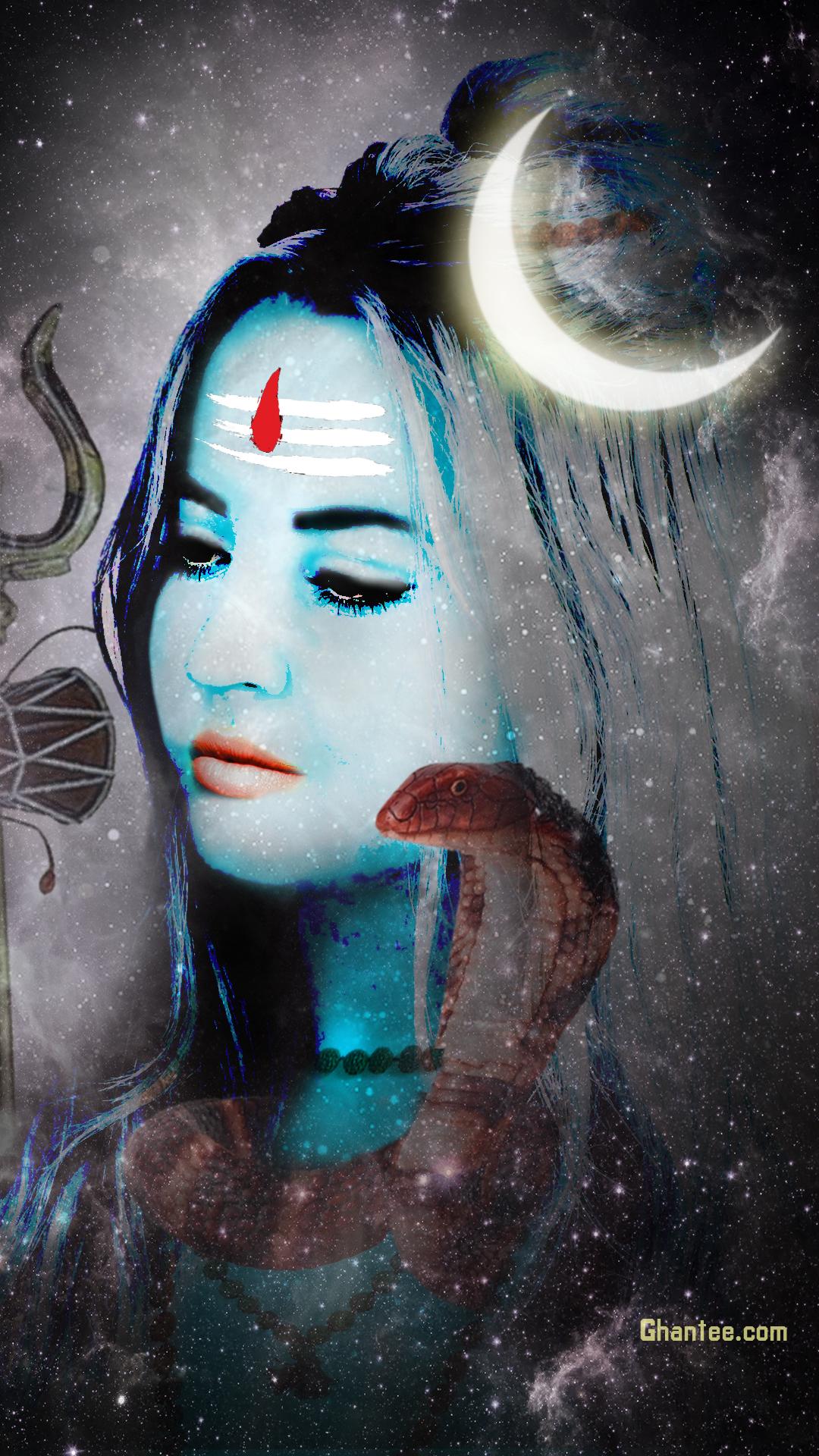 1080x1920 bhagwan shiv face HD phone wallpaper 1080p