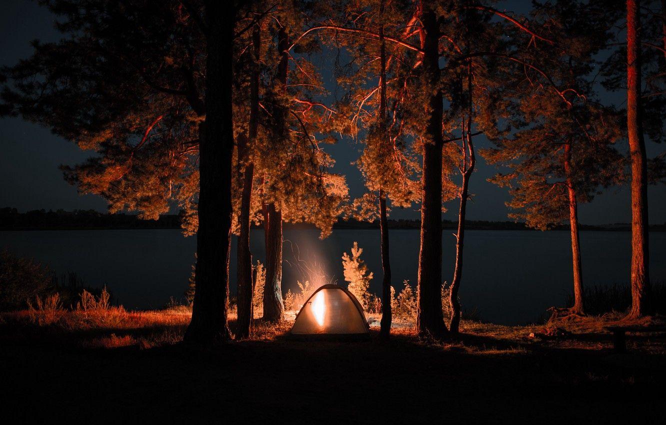 1332x850 4K Camping Wallpaper, HD 4K Camping Background