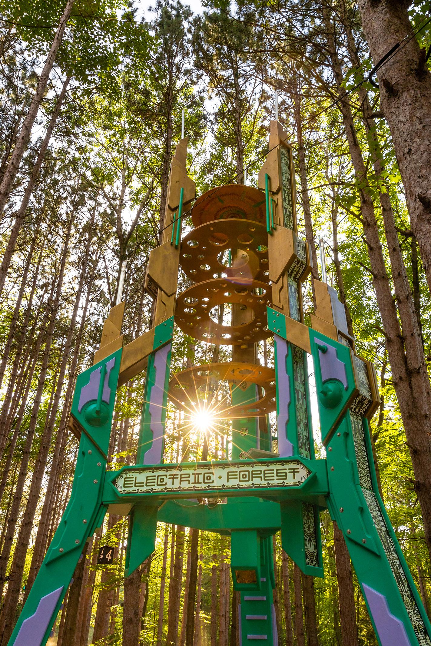 1423x2133 Electric Forest Wallpaper