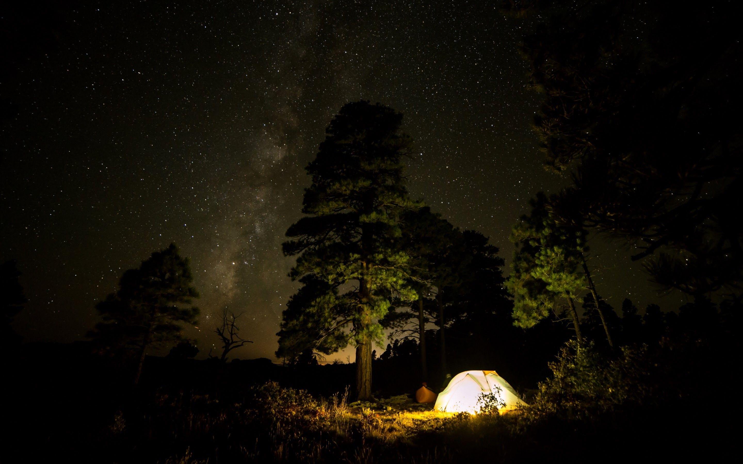 2880x1800 4K Camping Wallpaper, HD 4K Camping Background