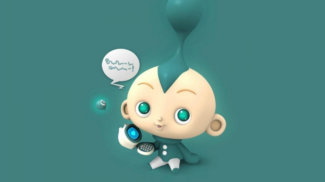 1366x768 Cute Animated Wallpaper Picture. Cartoon wallpaper, Baby must haves, Baby