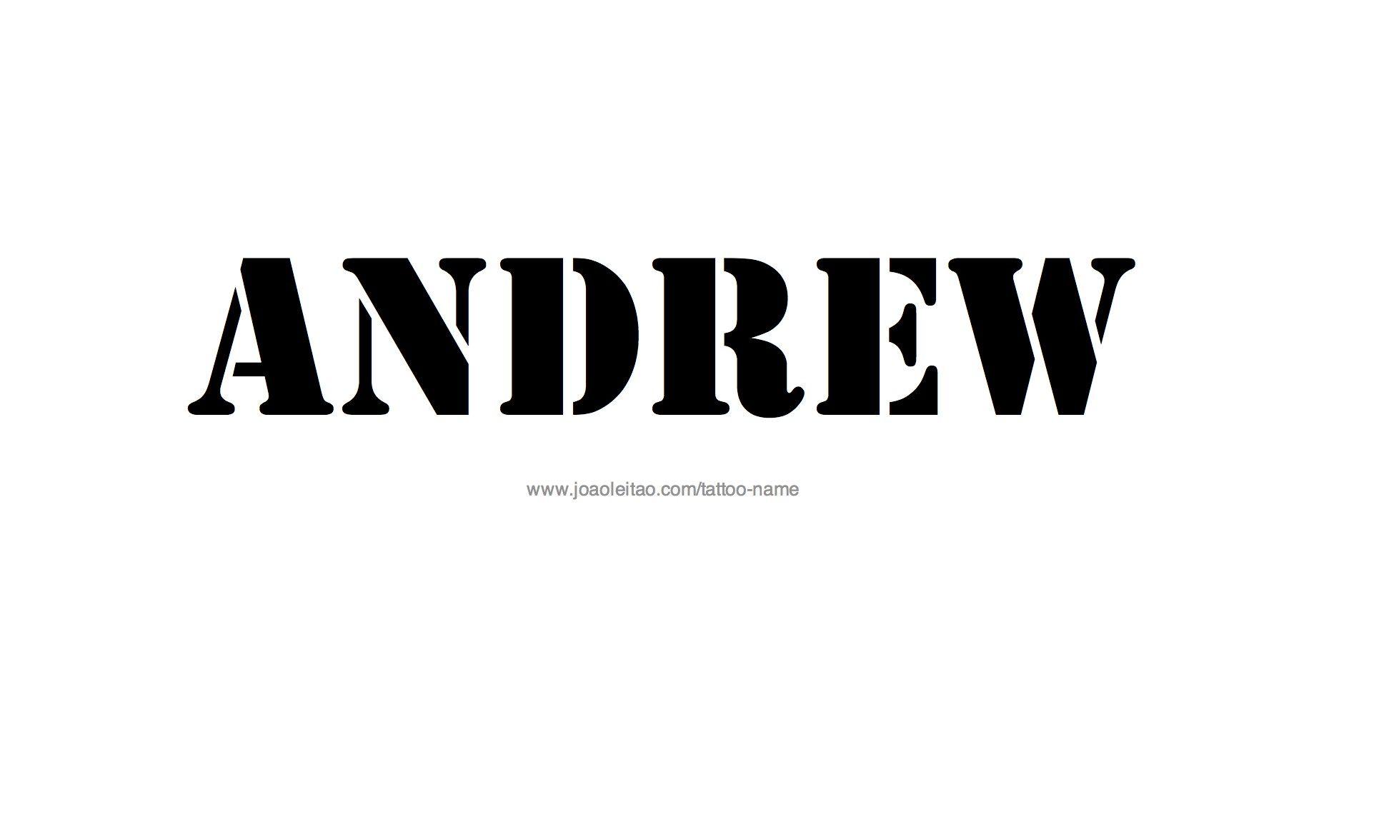 andy name wallpaper