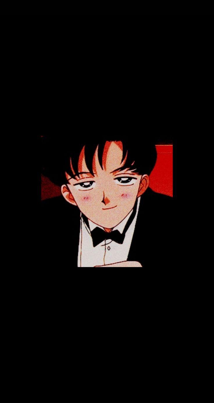 736x1388 sailor moon tuxedo mask aesthetic wallpaper. Sailor moon wallpaper, Cute anime wallpaper, Sailor moon