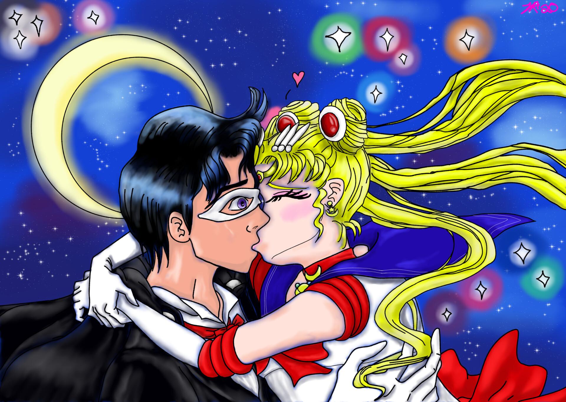 1920x1366 Sister Hipster Moon Tuxedo Mask (Digital)