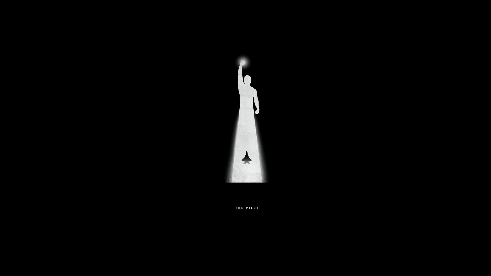 1920x1080 Minimalist wallpaper of superhero movies